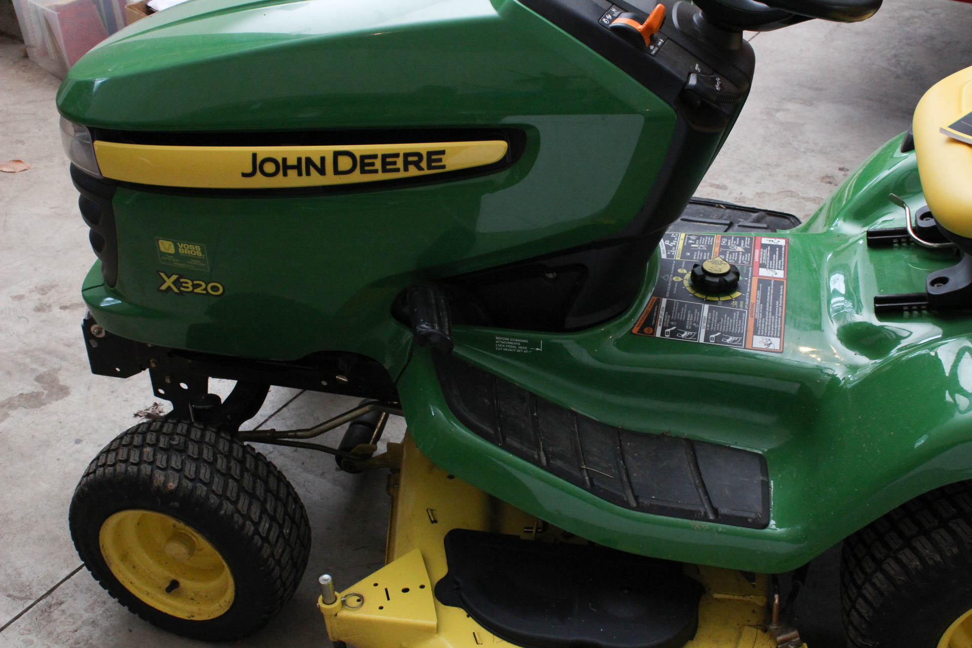 John Deere X320 Yard Tractor