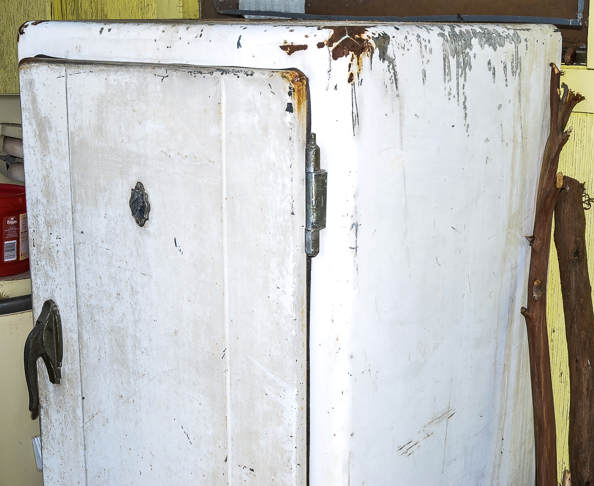 Vintage Ward Fridge/Ice Box