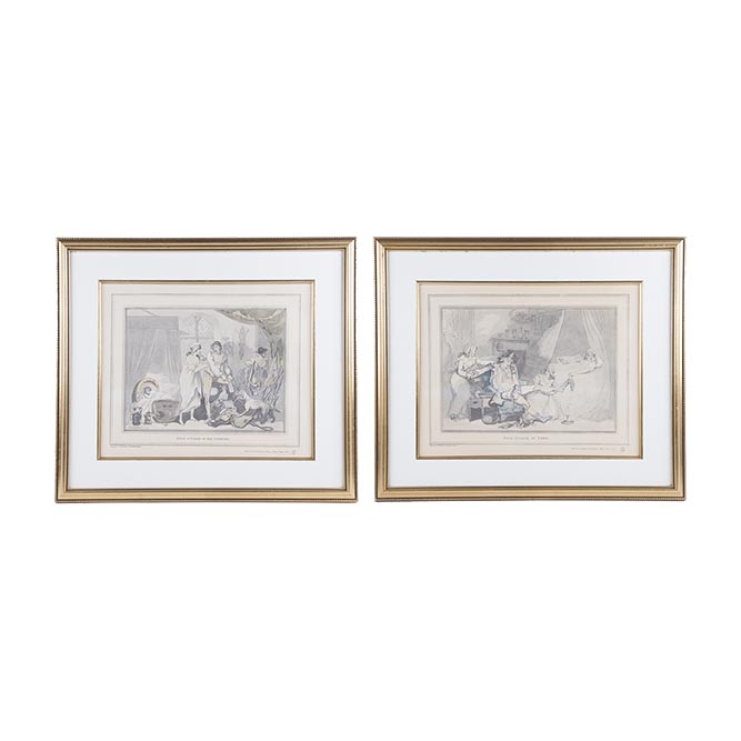 Giclees After Thomas Rowlandson Etchings