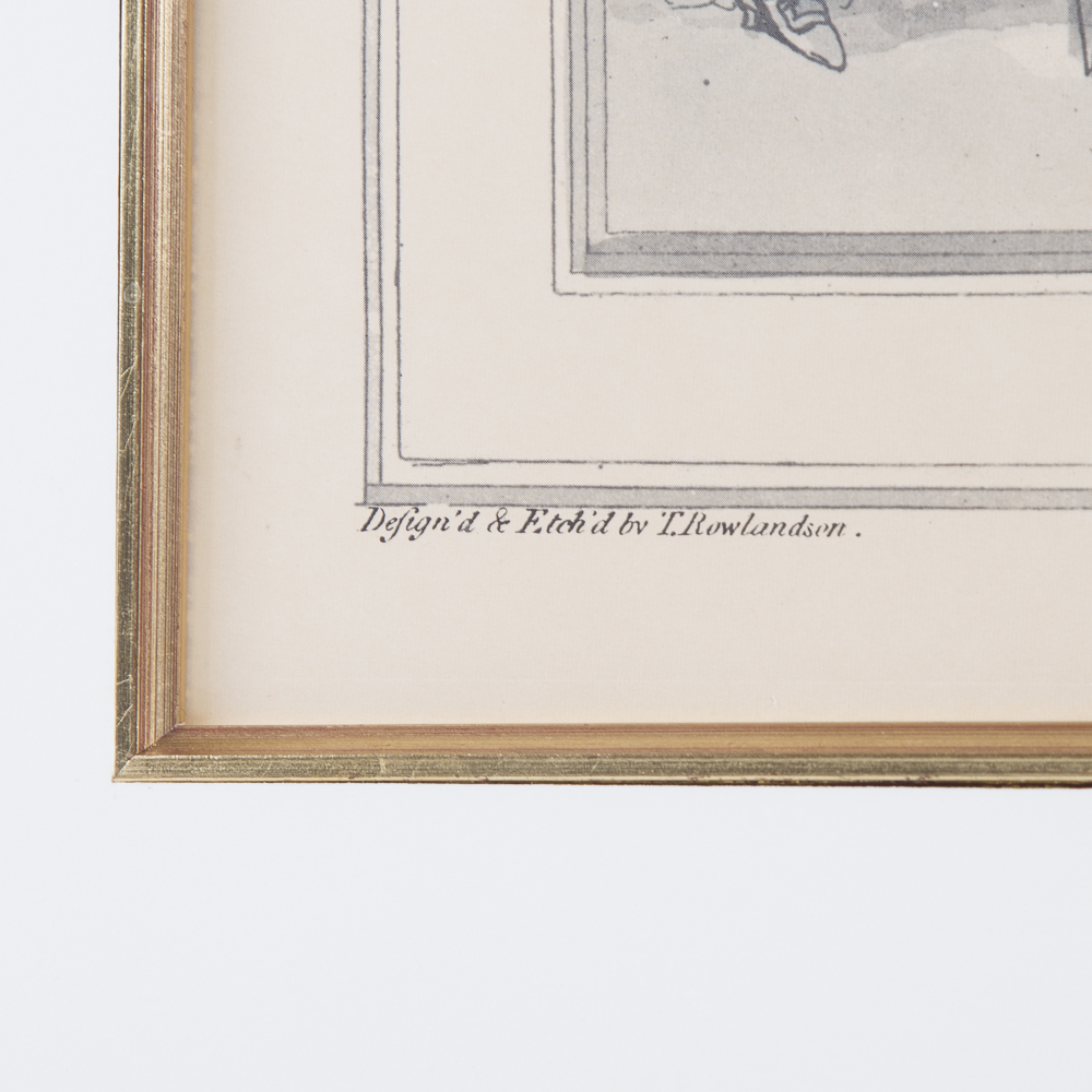 Giclees After Thomas Rowlandson Etchings
