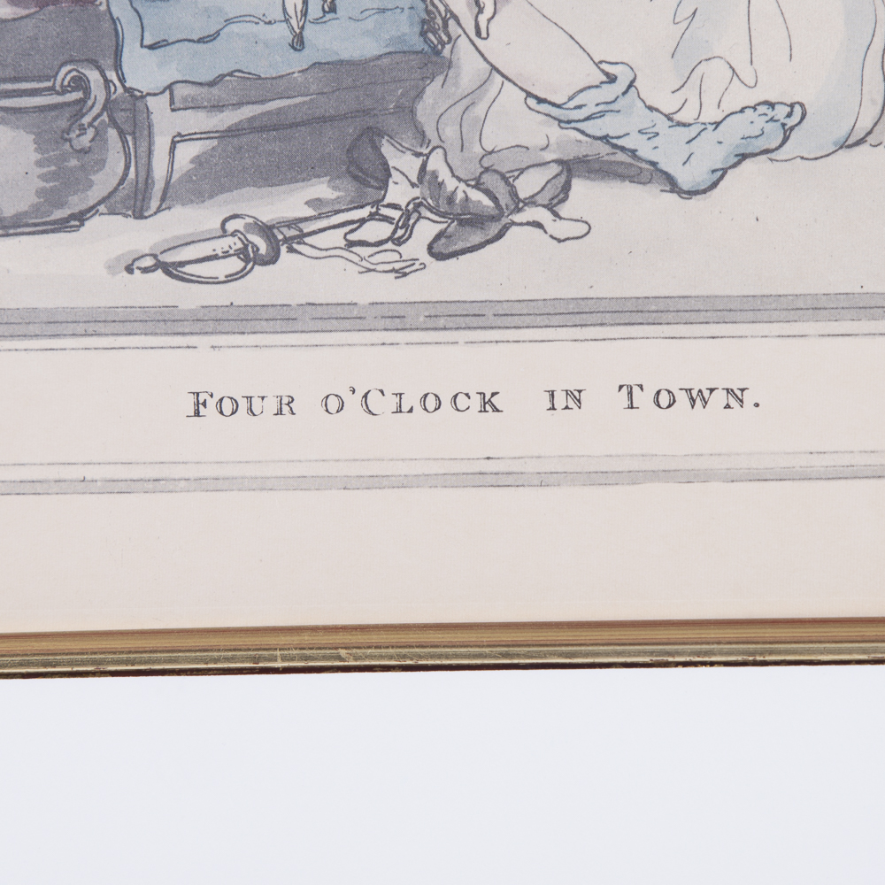 Giclees After Thomas Rowlandson Etchings