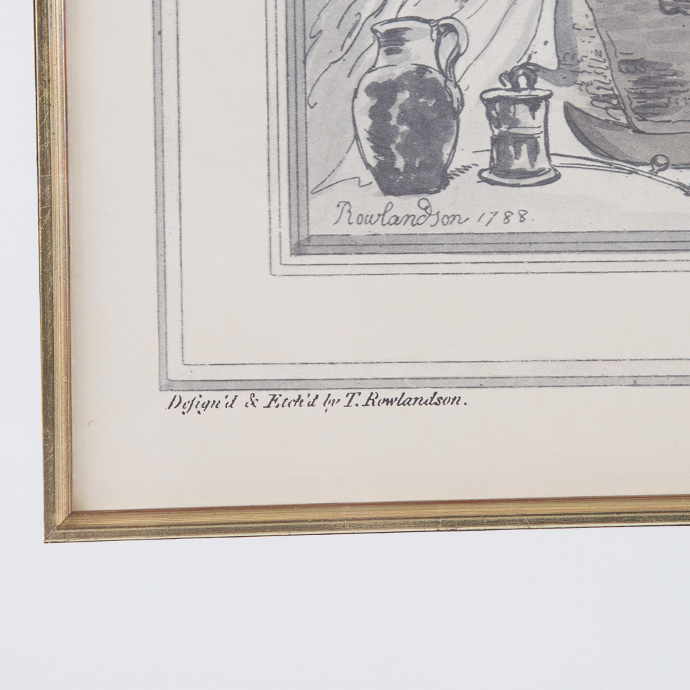 Giclees After Thomas Rowlandson Etchings