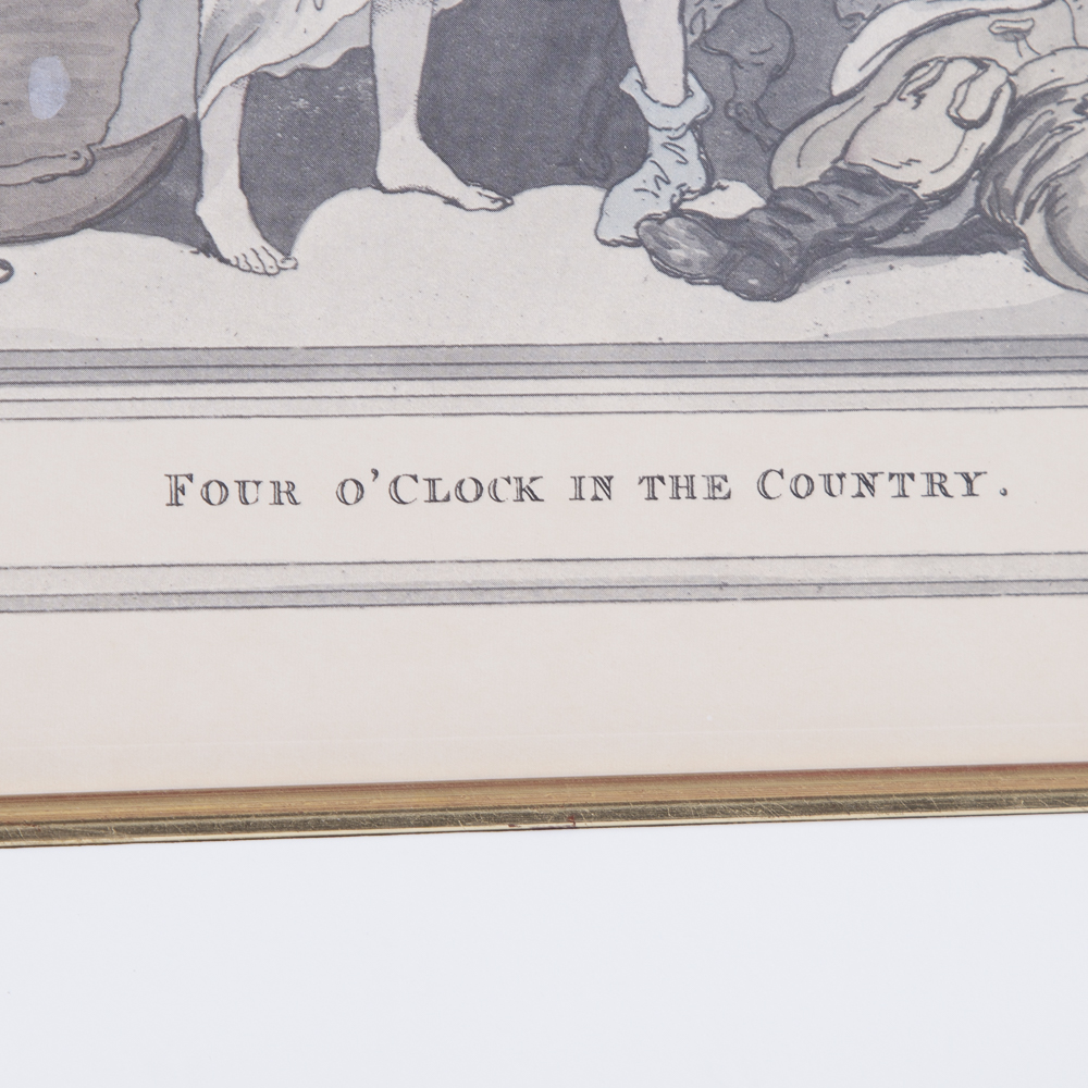 Giclees After Thomas Rowlandson Etchings