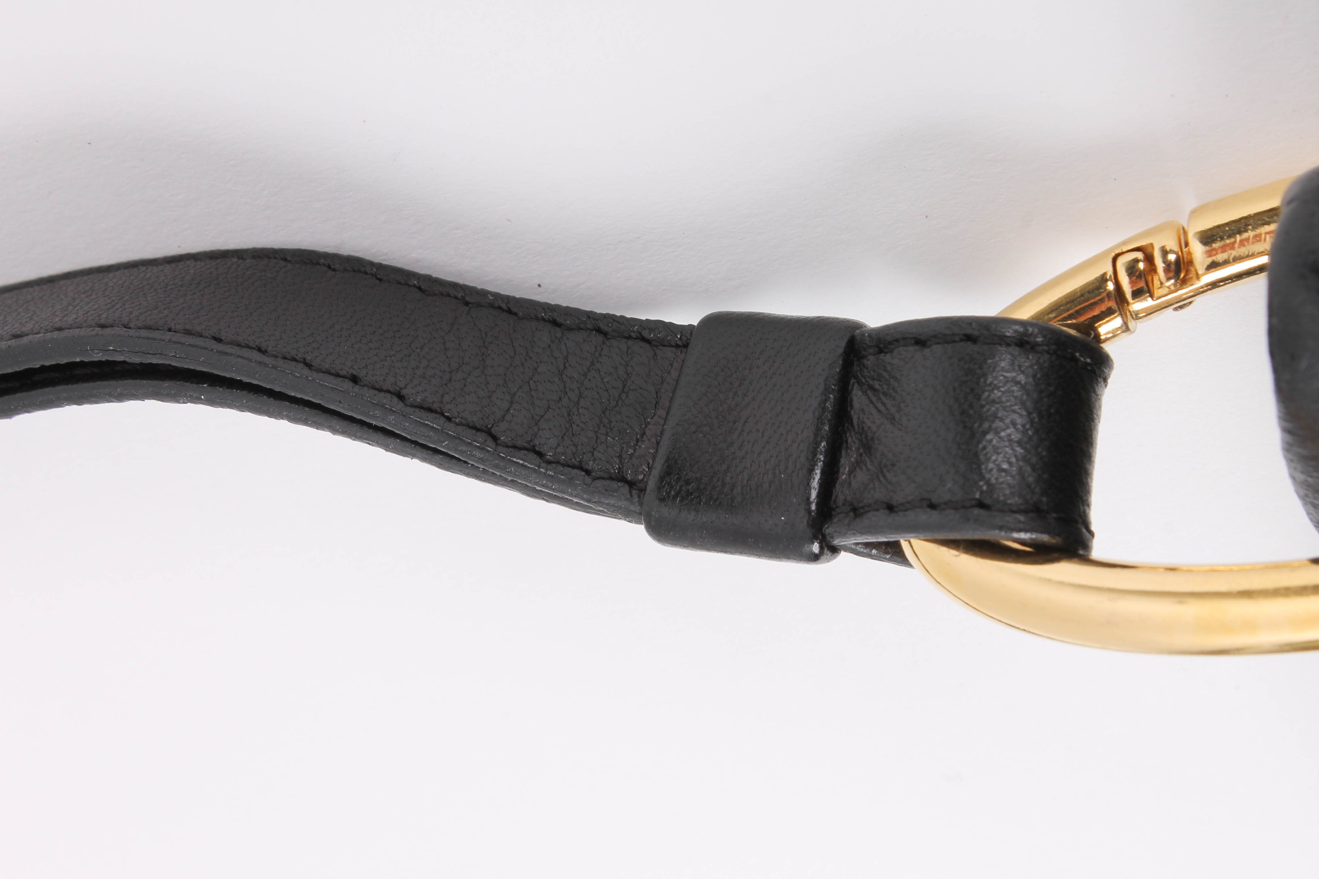 Moschino Black Leather Handbag