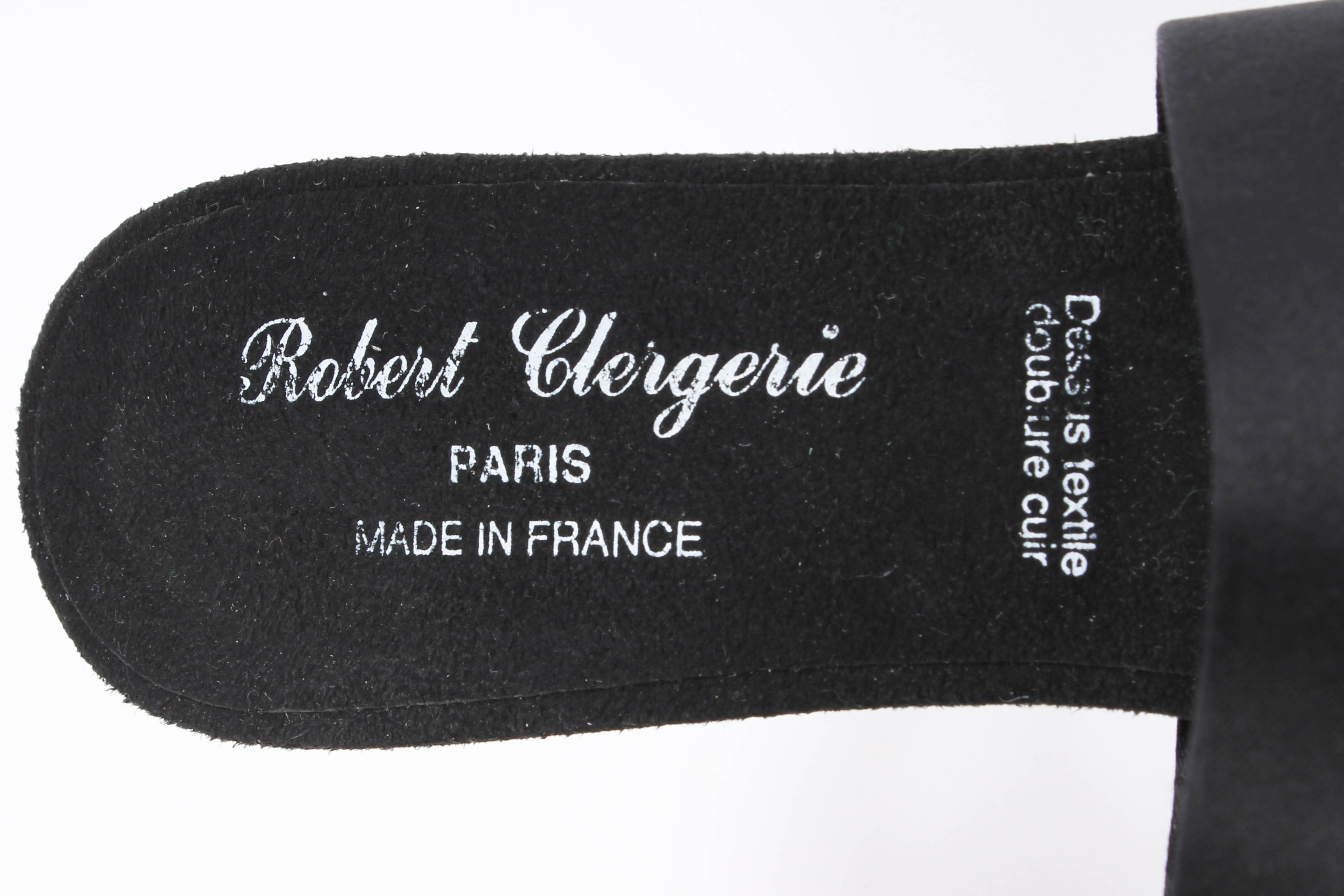 Robert Clergerie Women's Black High Heeled Shoes