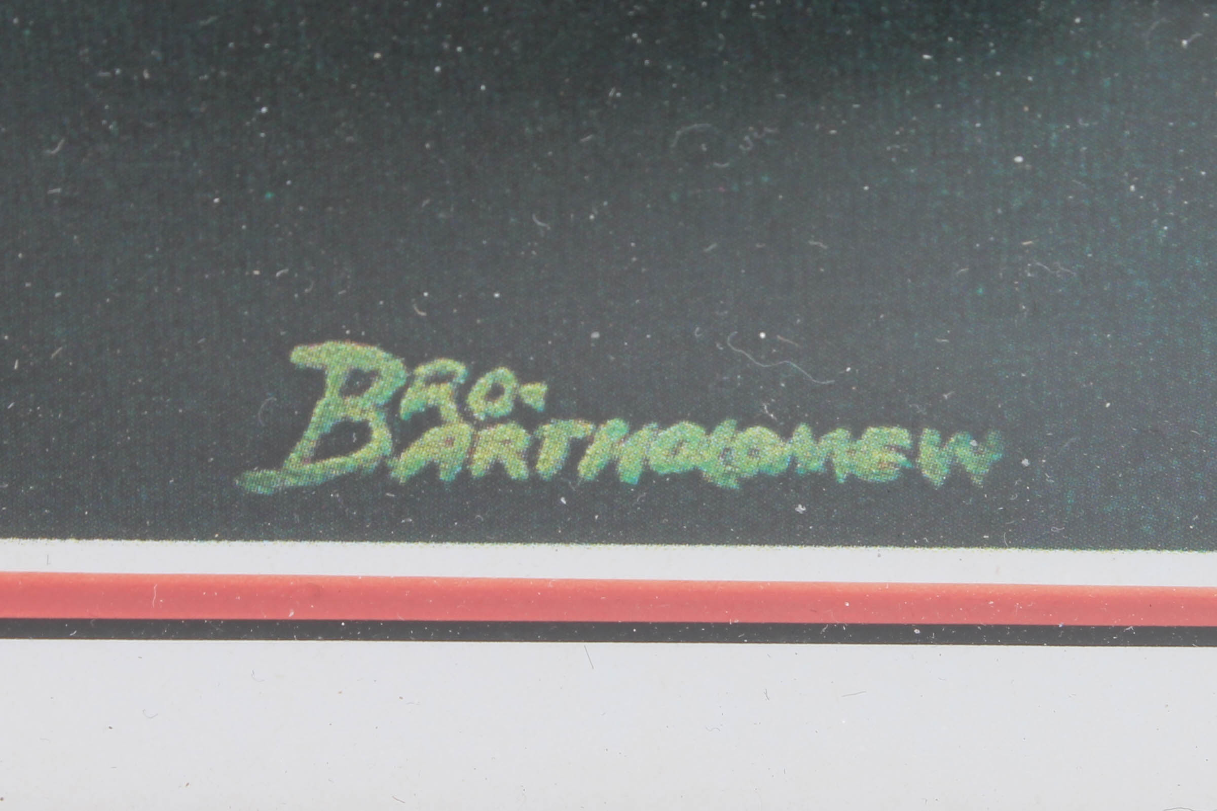 Brother Bartholomew Offset Lithograph