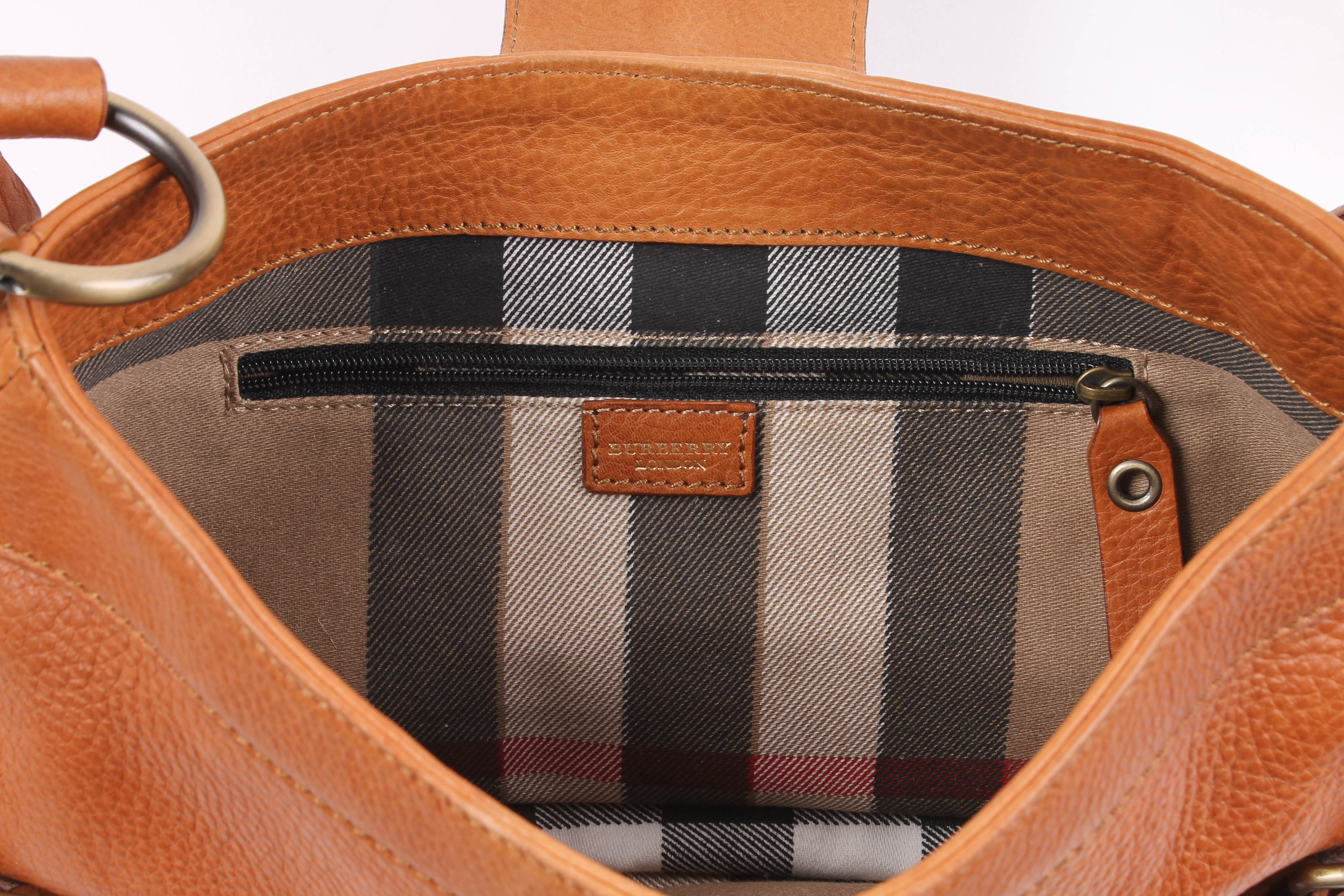Burberry Brown Leather Handbag
