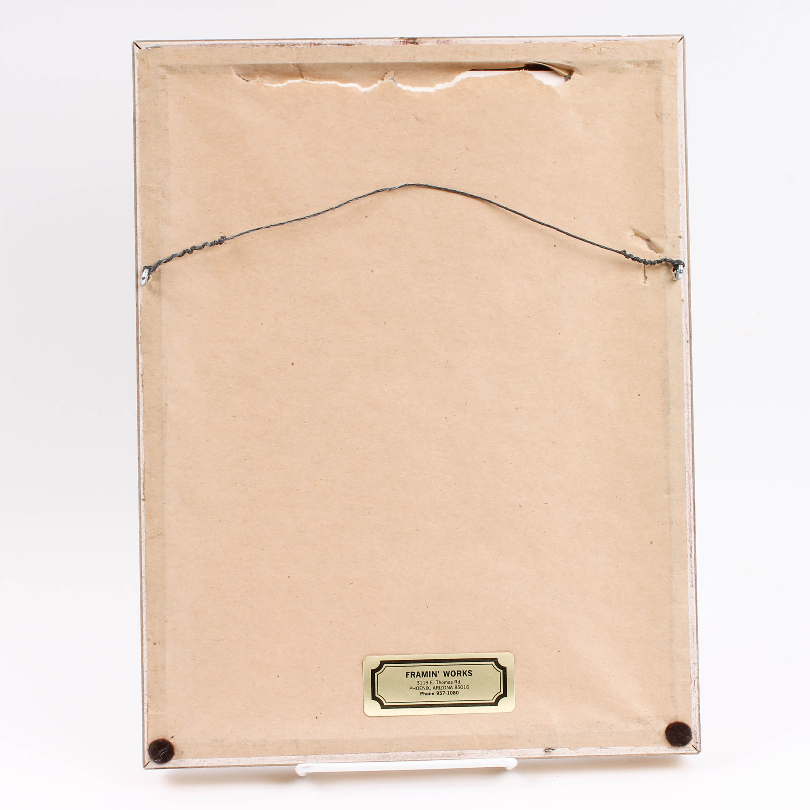 Pair of Vintage Framed Steinway Piano Advertisements