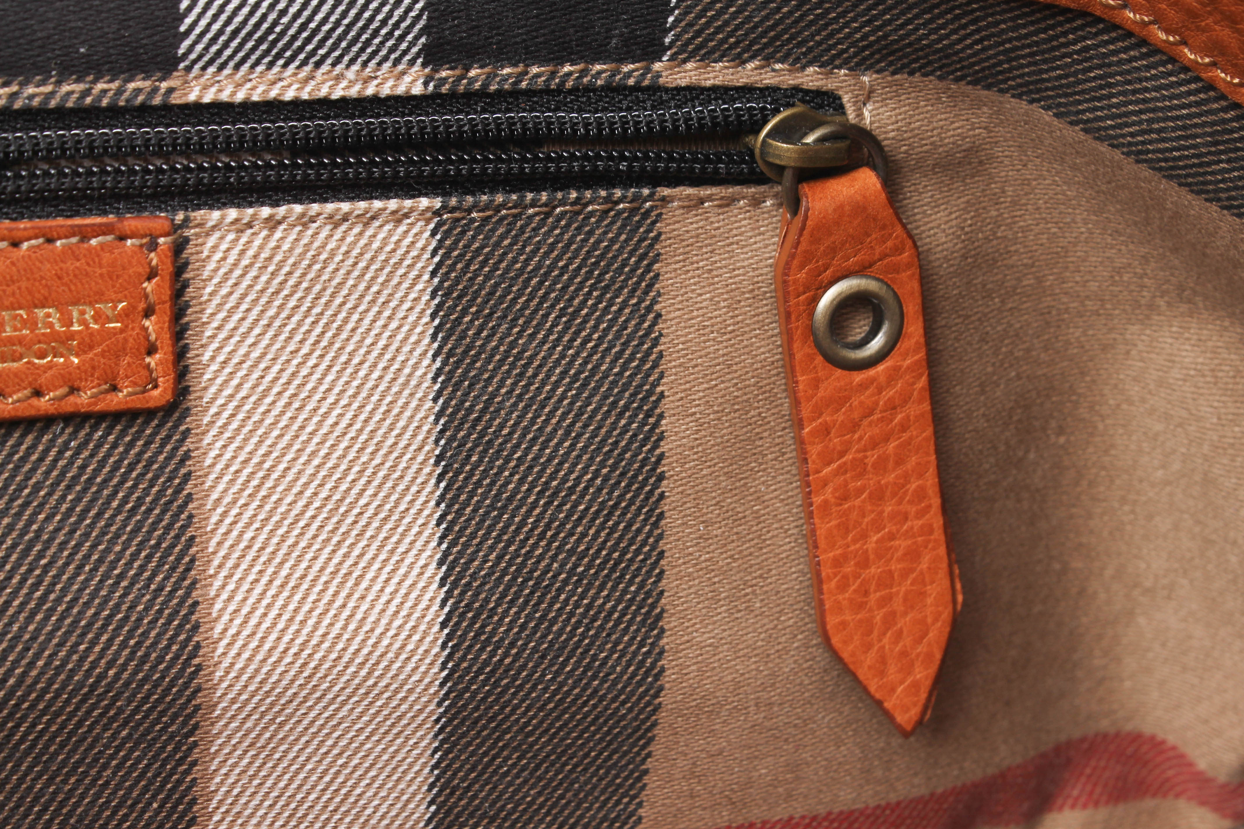 Burberry Brown Leather Handbag