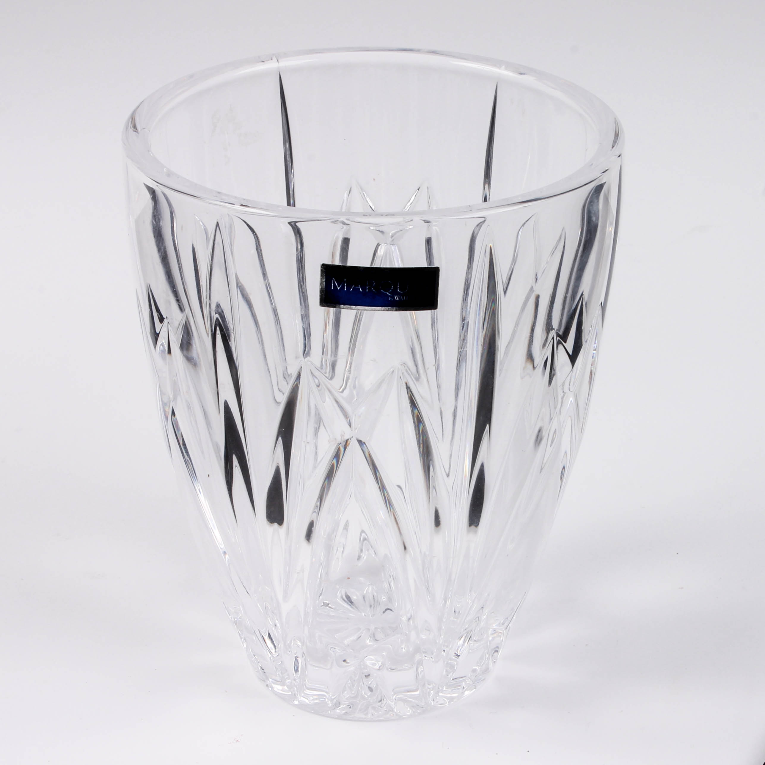 Marquis by Waterford Brookside Hurricane Rose Vase