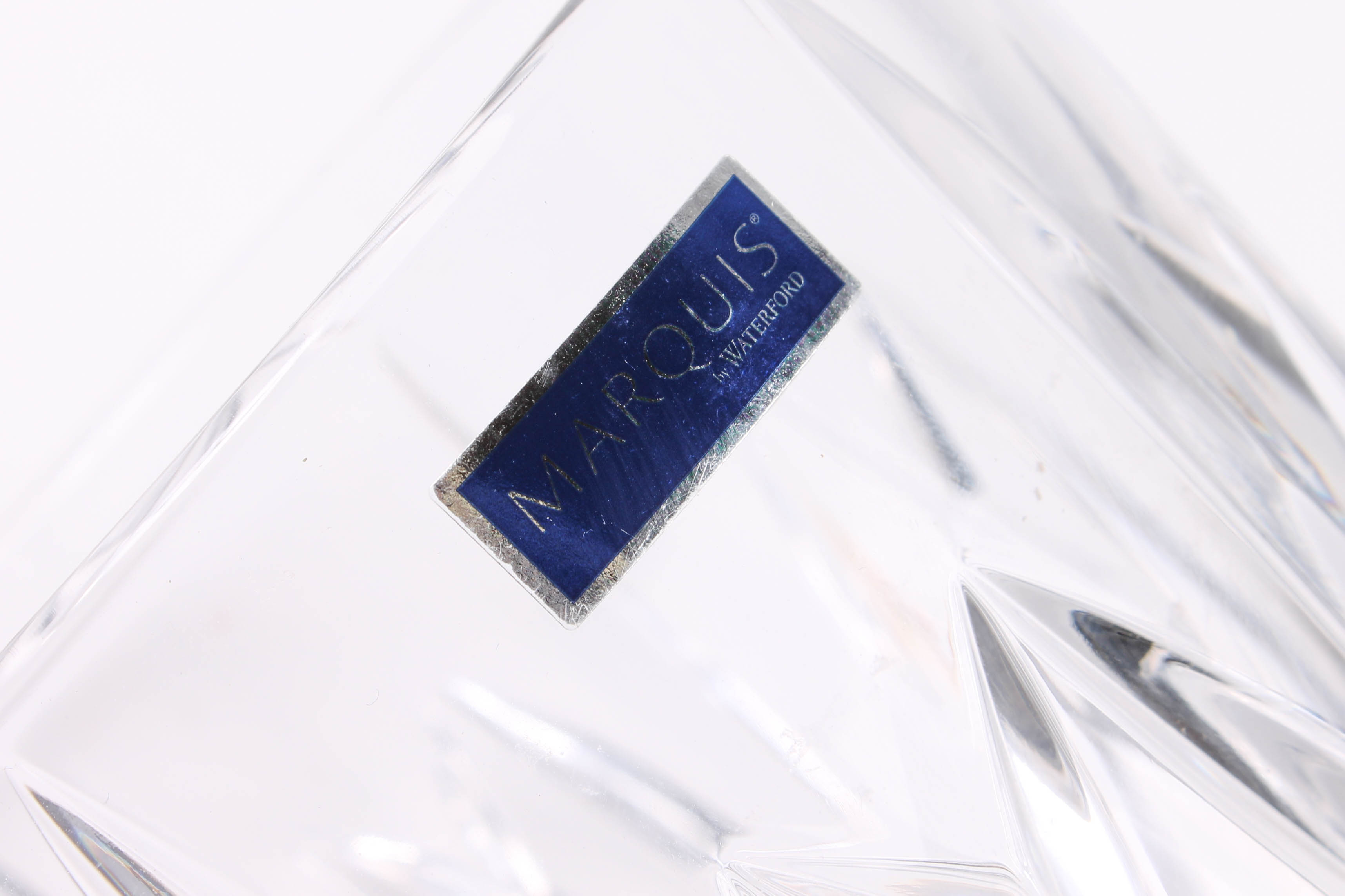 Marquis by Waterford Brookside Hurricane Rose Vase