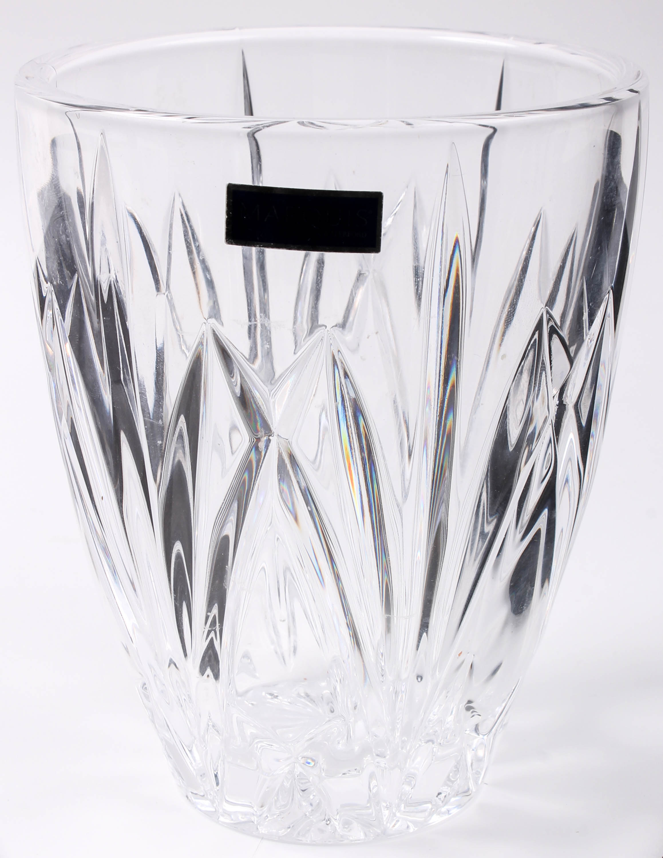 Marquis by Waterford Brookside Hurricane Rose Vase