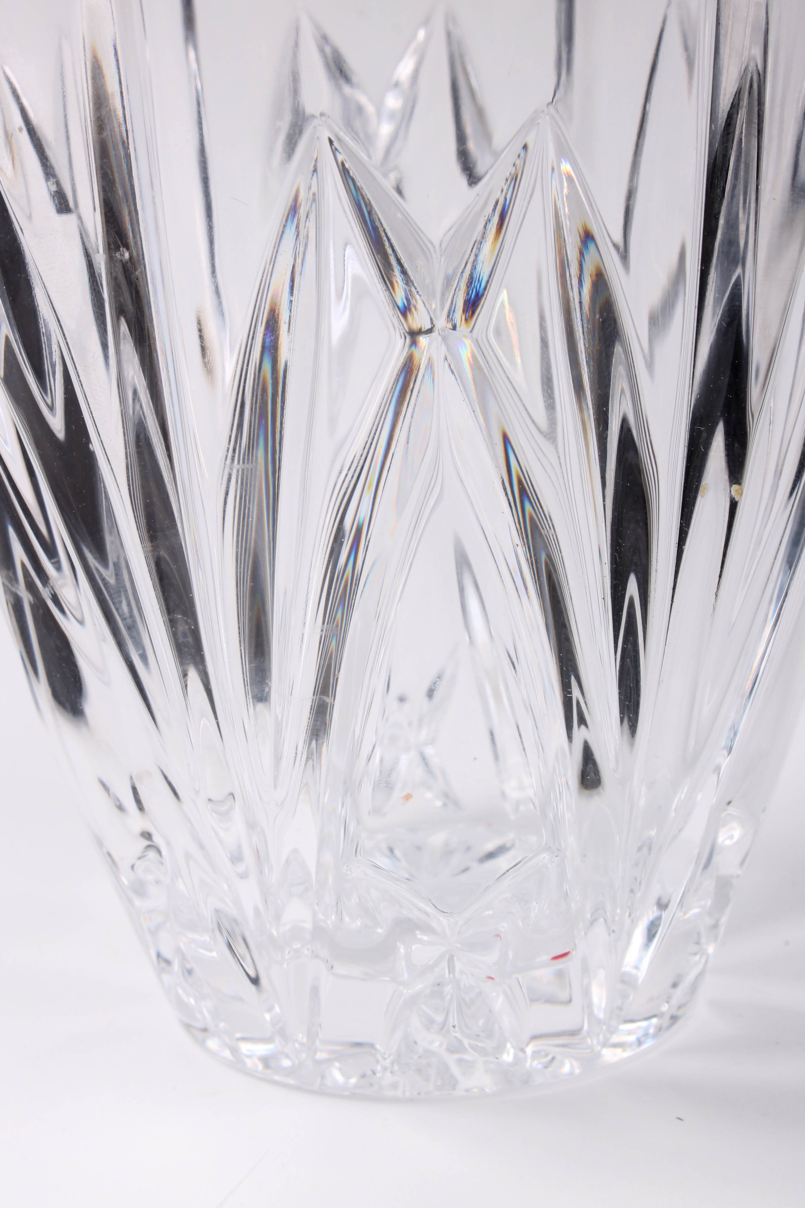 Marquis by Waterford Brookside Hurricane Rose Vase