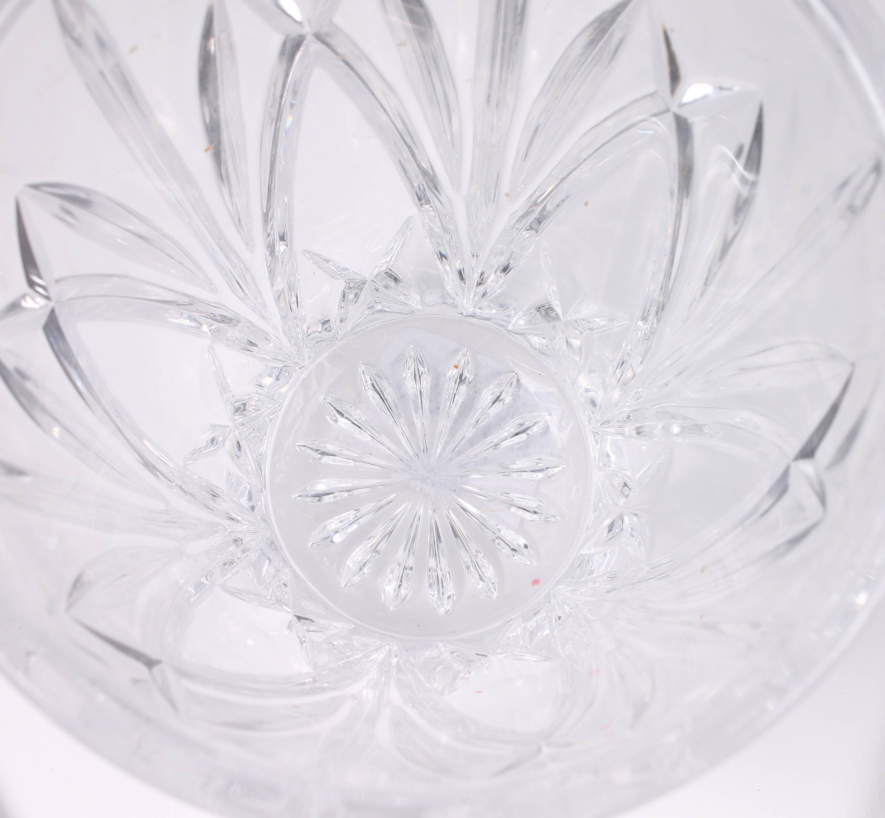 Marquis by Waterford Brookside Hurricane Rose Vase