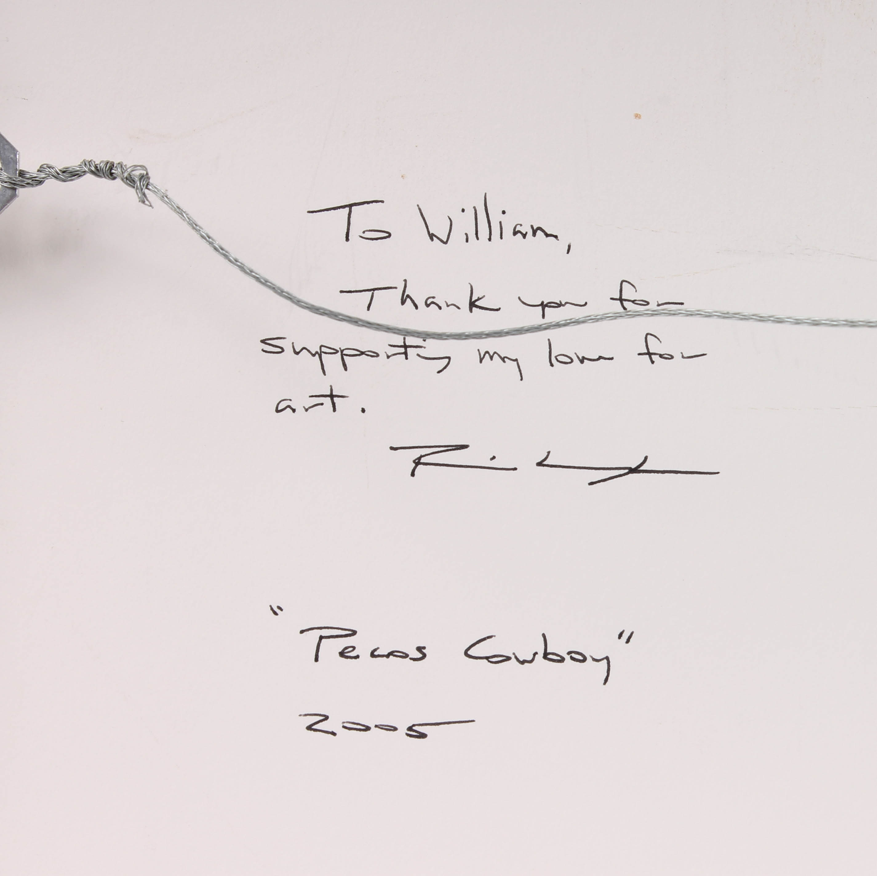 Ronnie Layden Limited Edition Photograph "Pecos Cowboy"