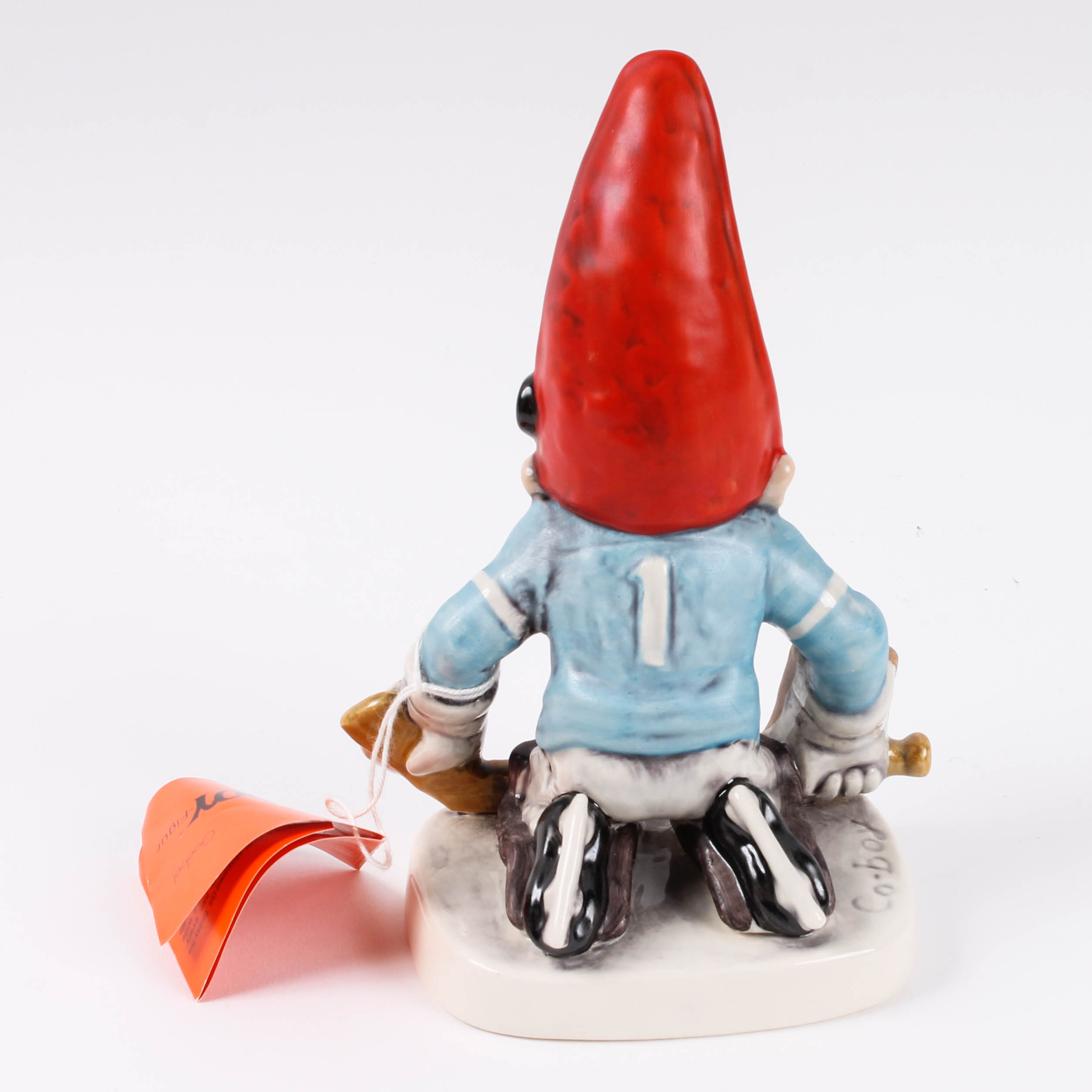 Goebel Hockey Goalie "Gil" Gnome Figurine by Co-Boy