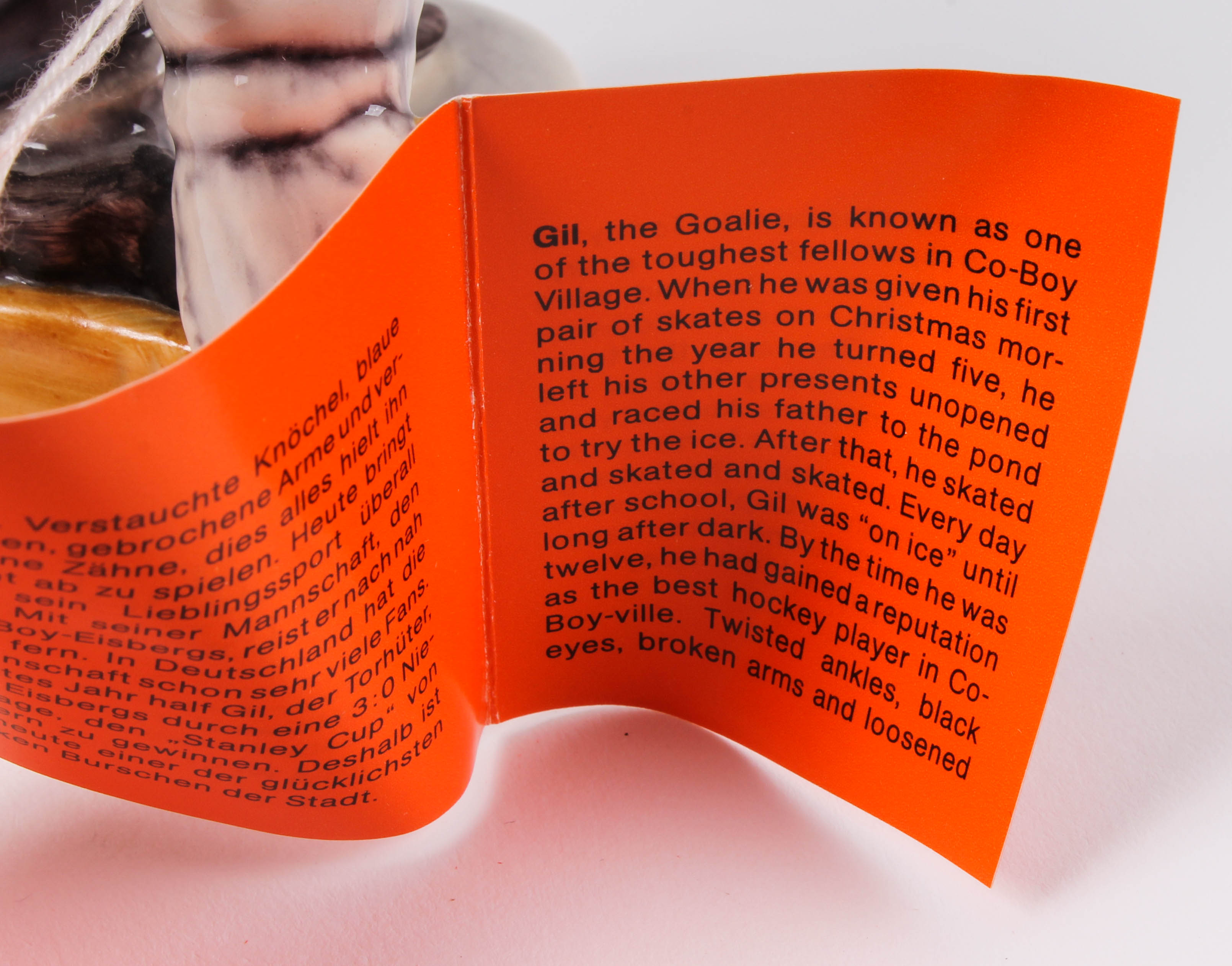 Goebel Hockey Goalie "Gil" Gnome Figurine by Co-Boy