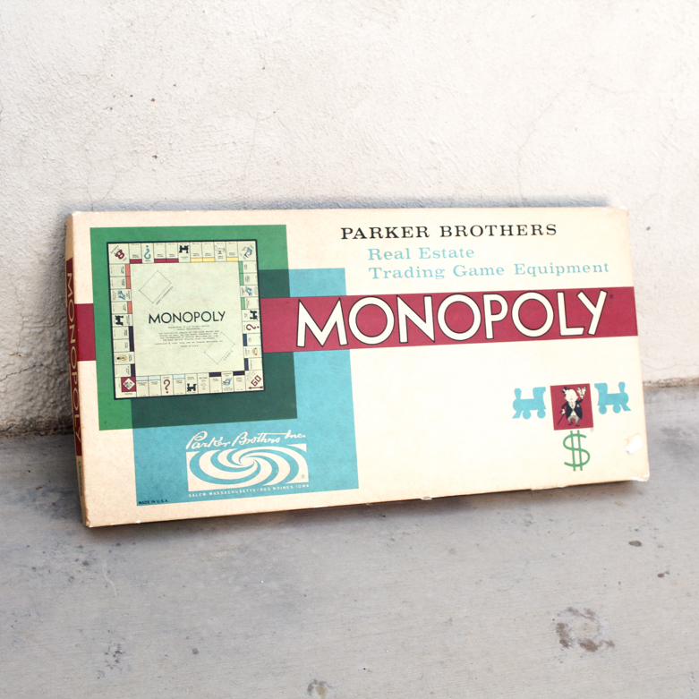 Vintage Monopoly Board Game