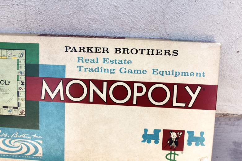 Vintage Monopoly Board Game