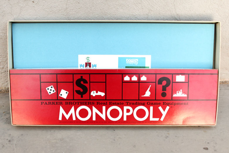 Vintage Monopoly Board Game