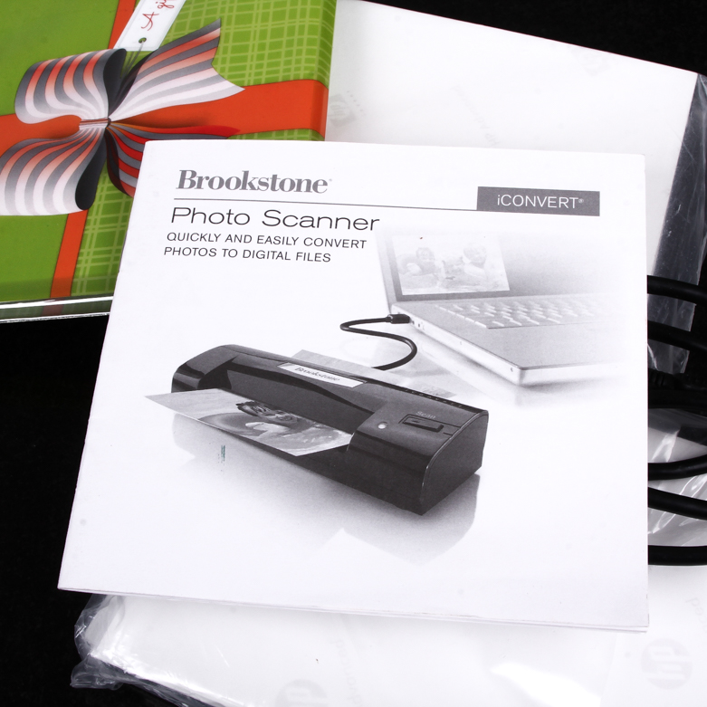 Brookstone Photo Scanner and Photo Paper