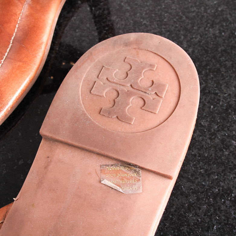 Tory Burch Leather Sandals