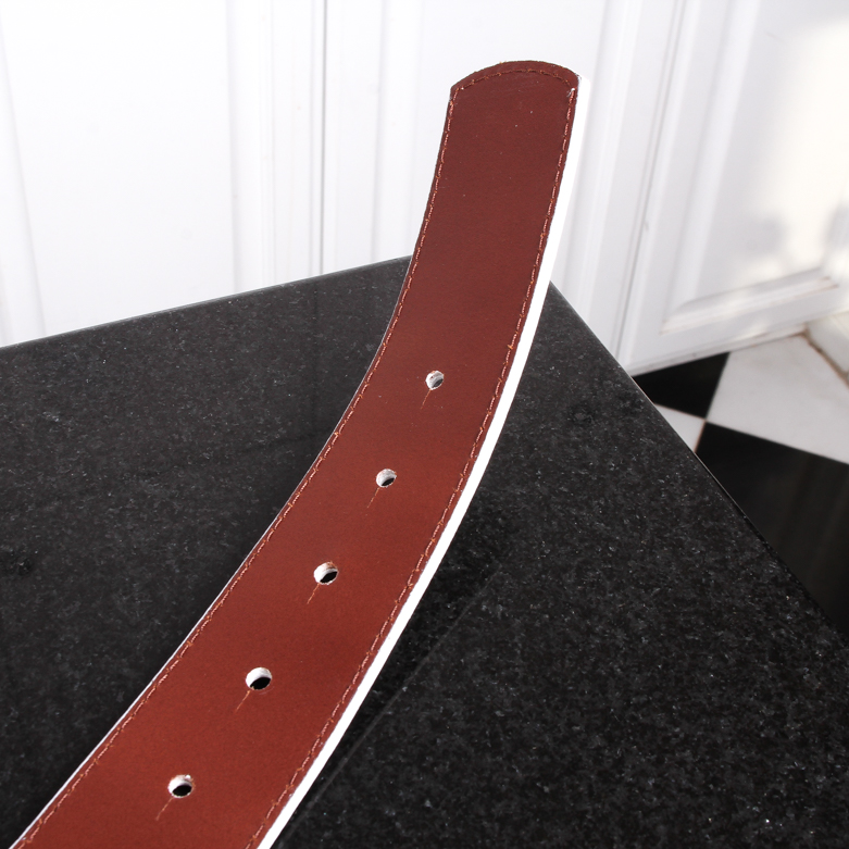 Tory Burch White Leather Belt