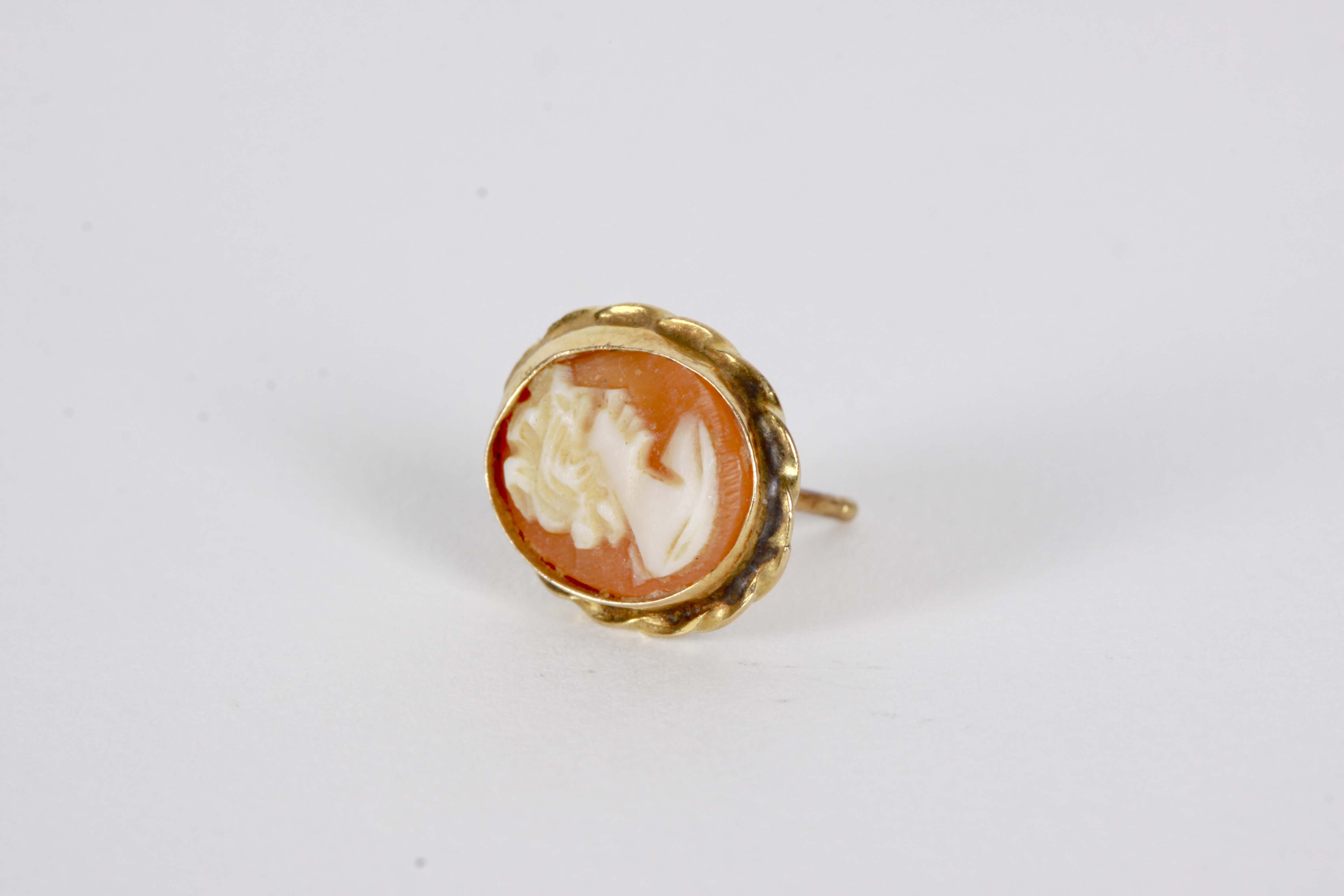 14K Gold Filled Bracelet with Scarabs and Earrings