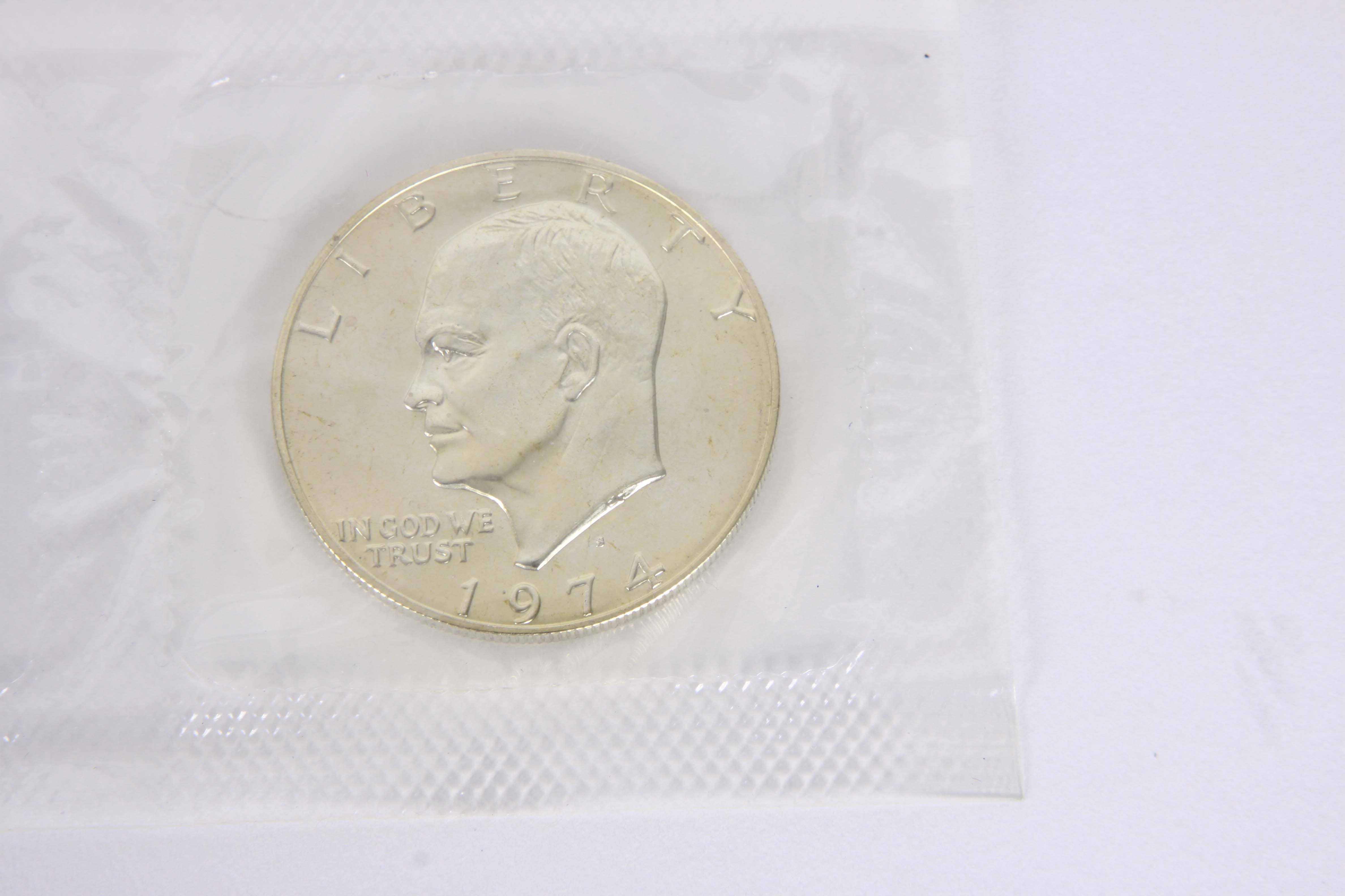 1974-S Uncirculated Eisenhower Silver Dollar