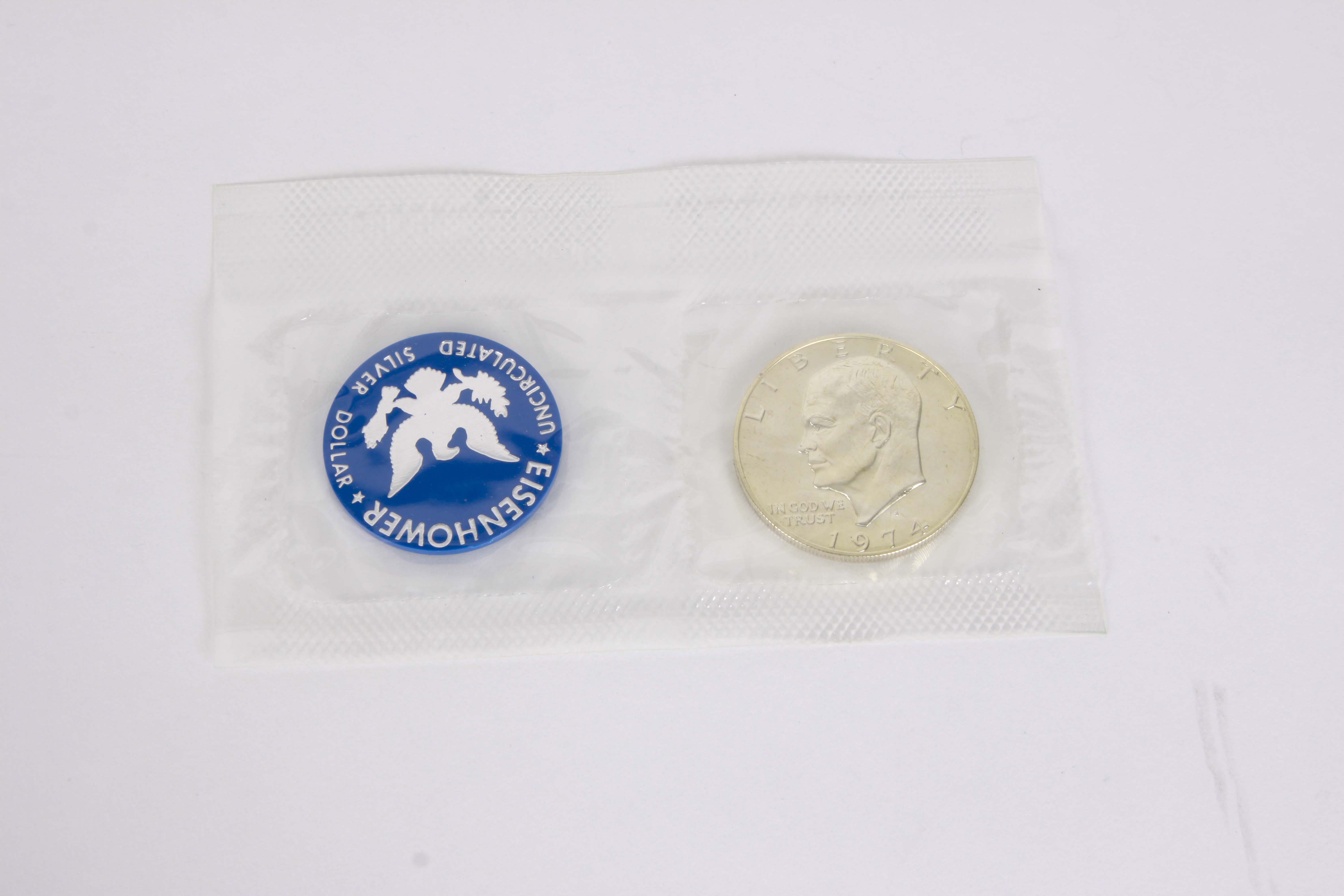 1974-S Uncirculated Eisenhower Silver Dollar