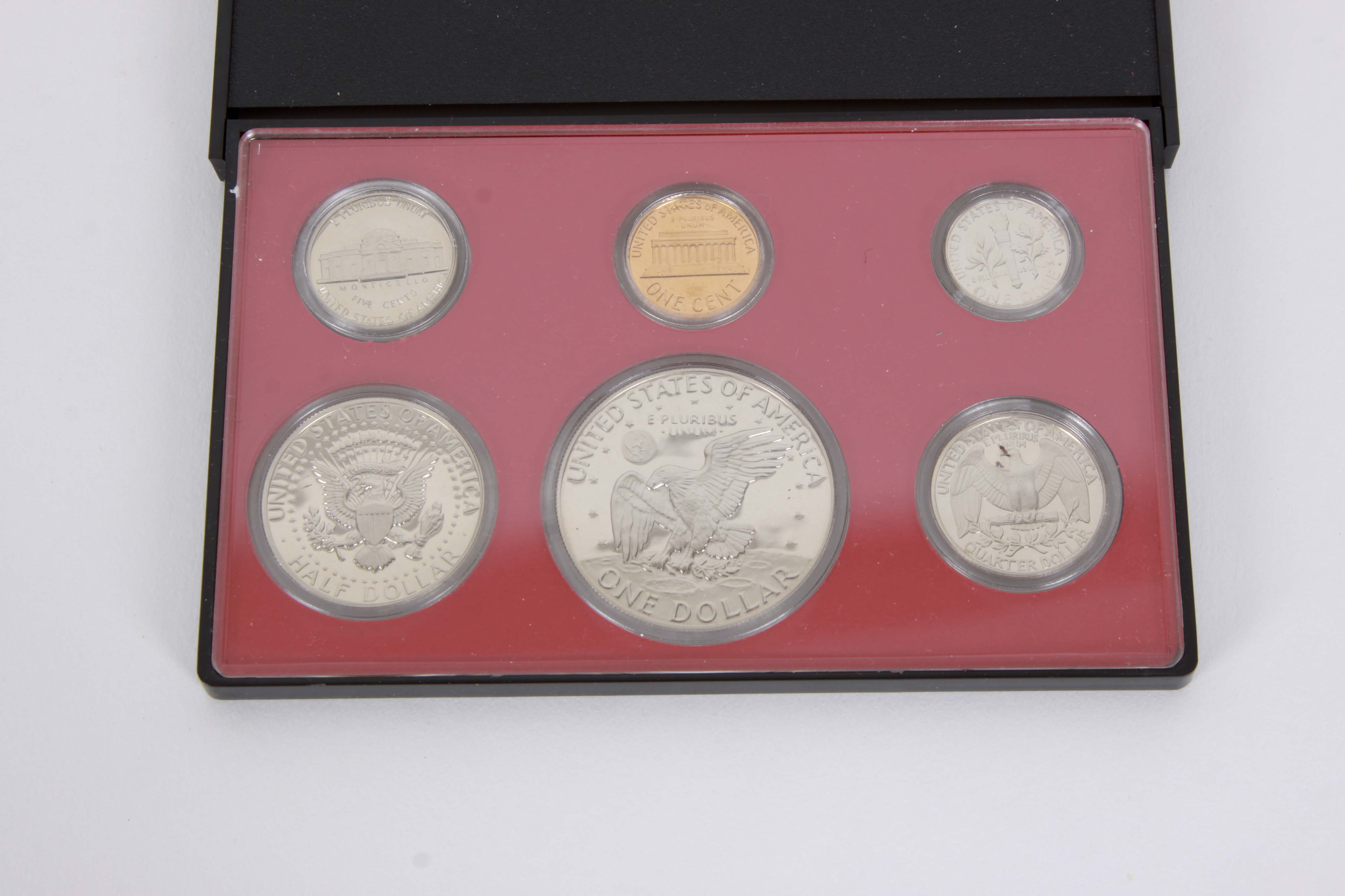 A Collection of Three United States Proof Coin Sets
