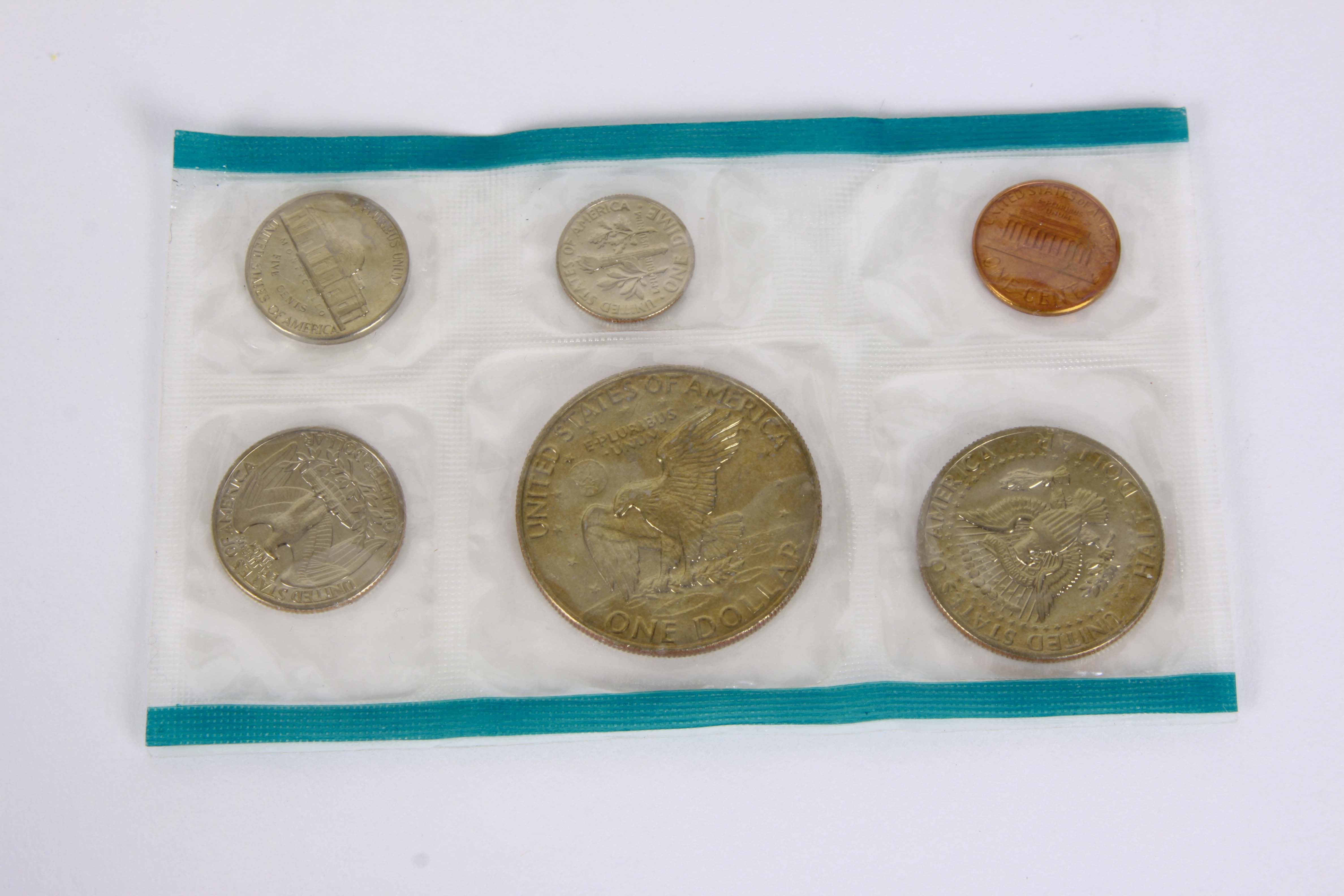 A Group of Six United States Uncirculated Coin Sets