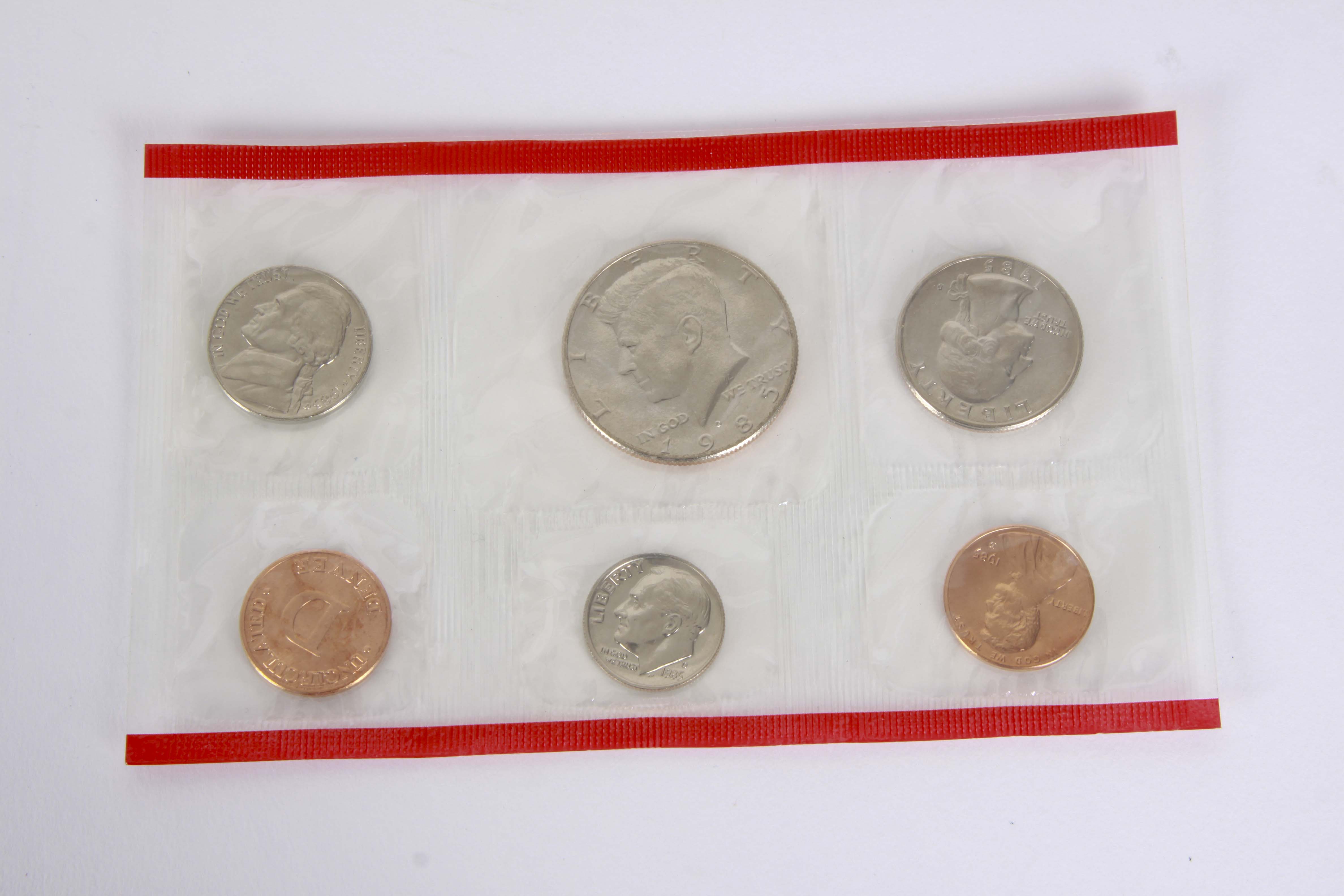 A Group of Six United States Uncirculated Coin Sets