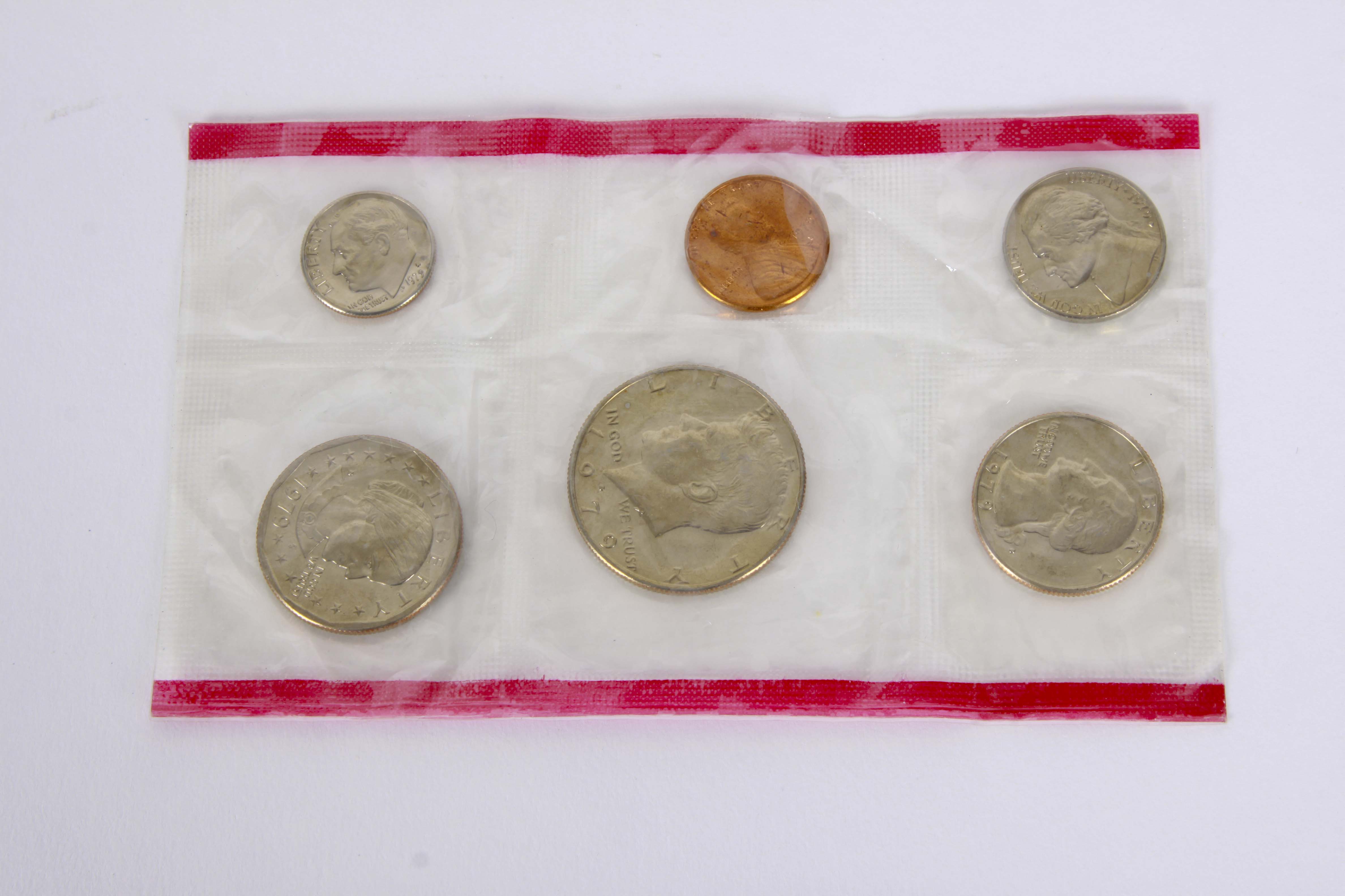A Group of Six United States Uncirculated Coin Sets