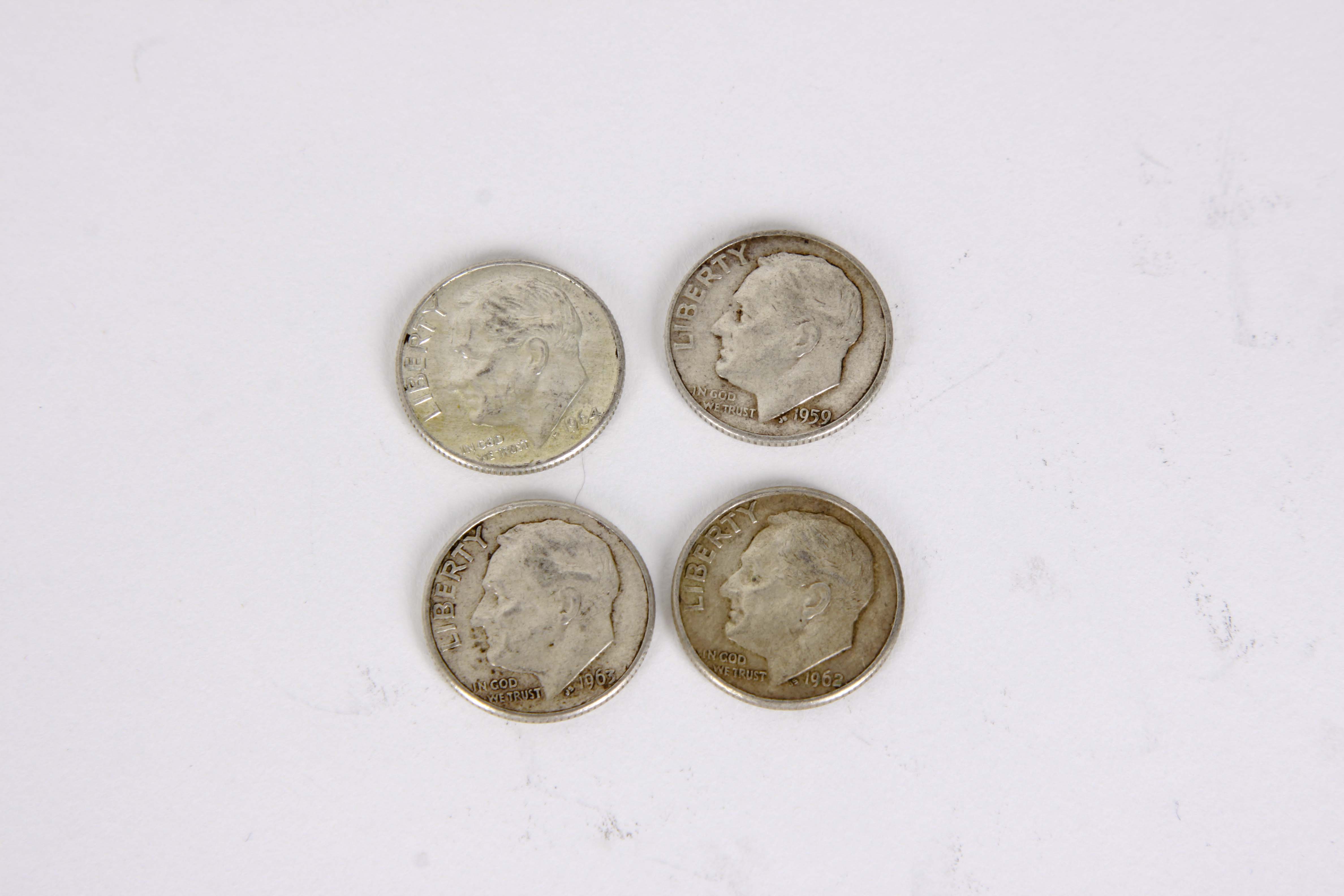 A Collection of Silver Dimes