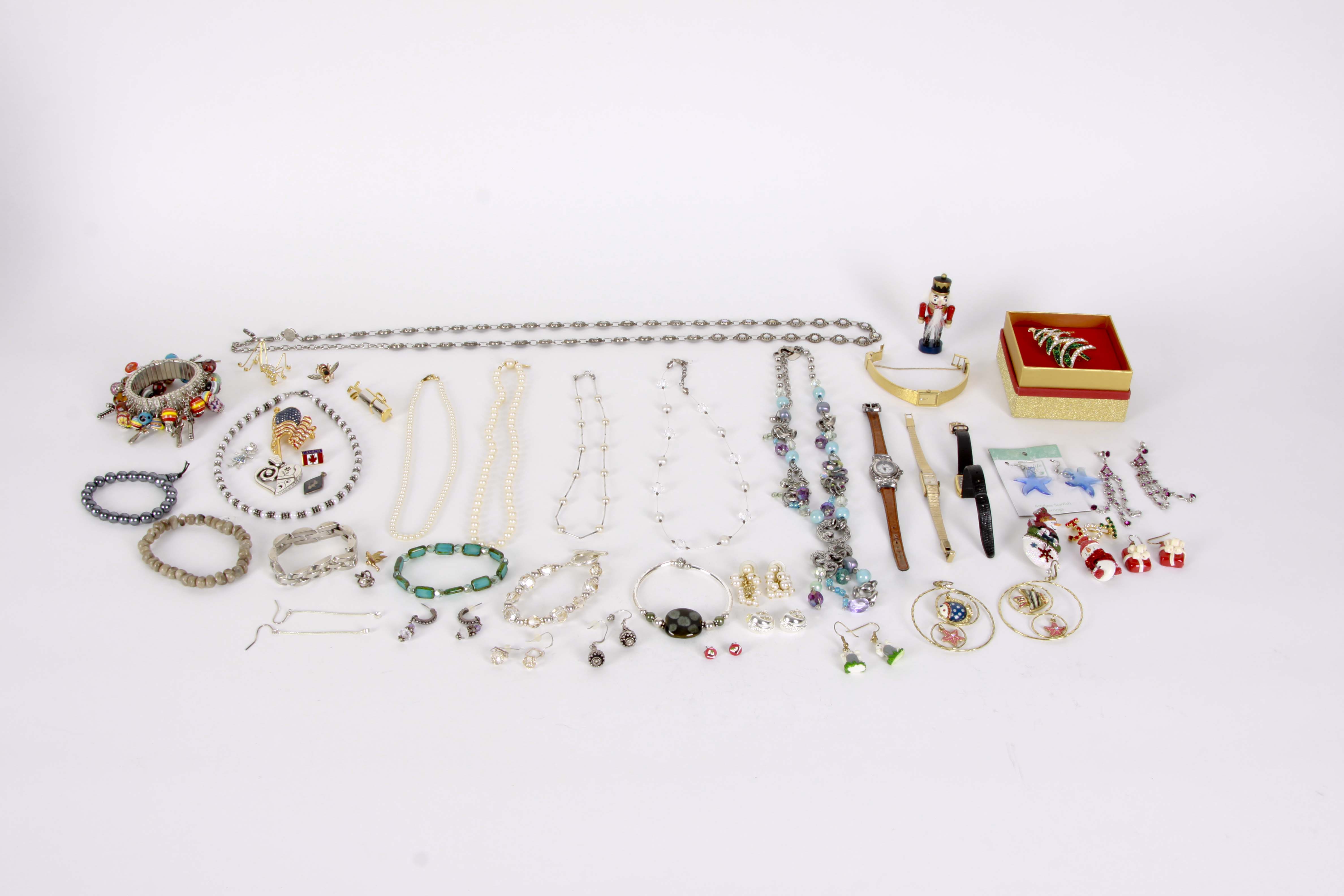 Assortment of Costume Jewelry