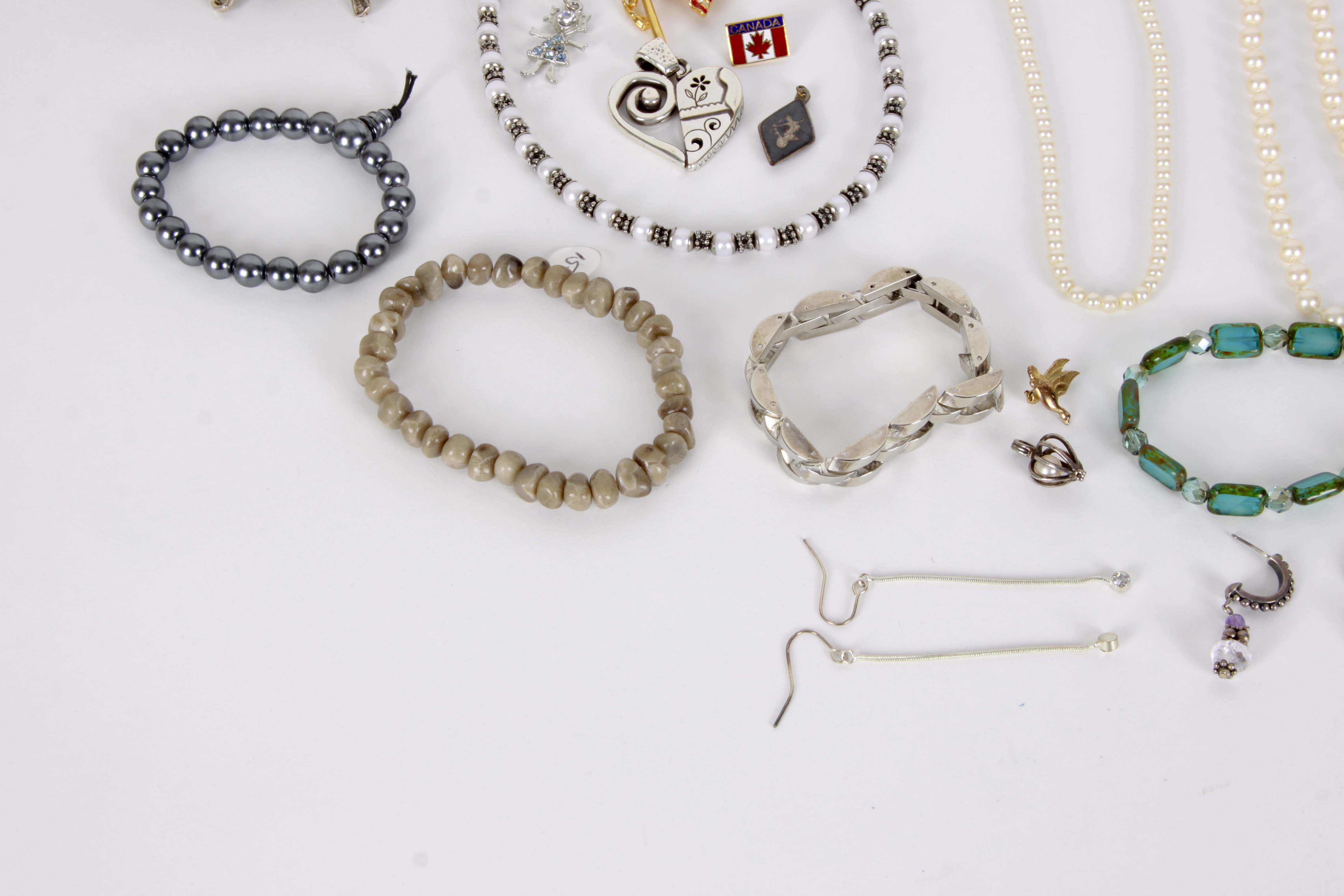 Assortment of Costume Jewelry