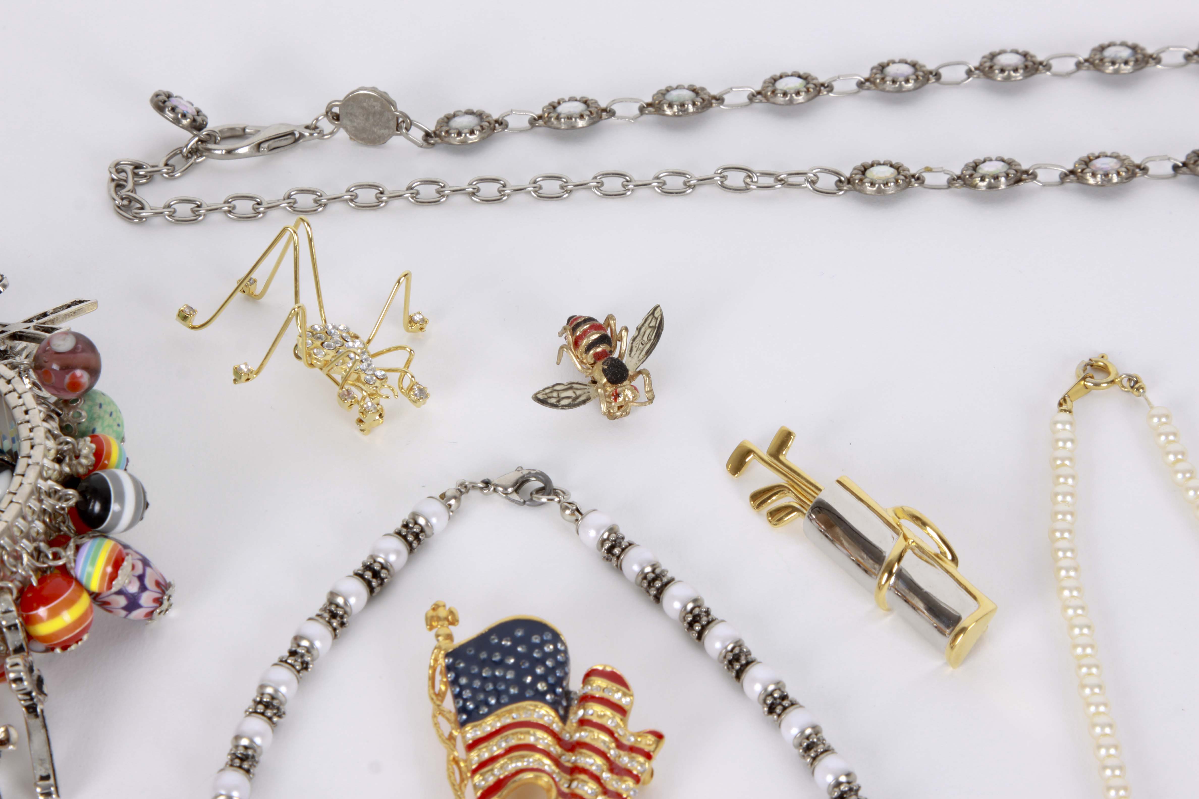 Assortment of Costume Jewelry