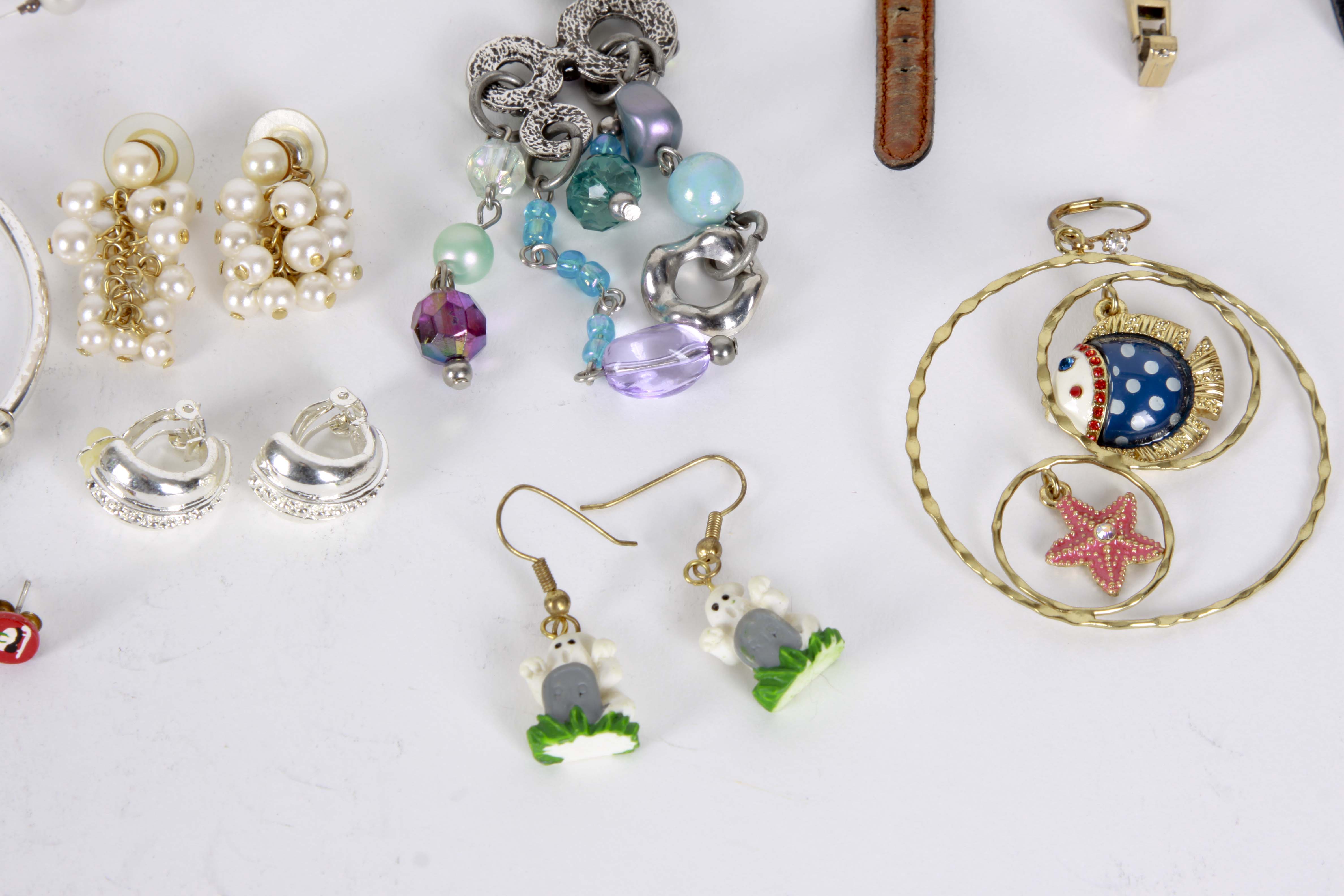 Assortment of Costume Jewelry