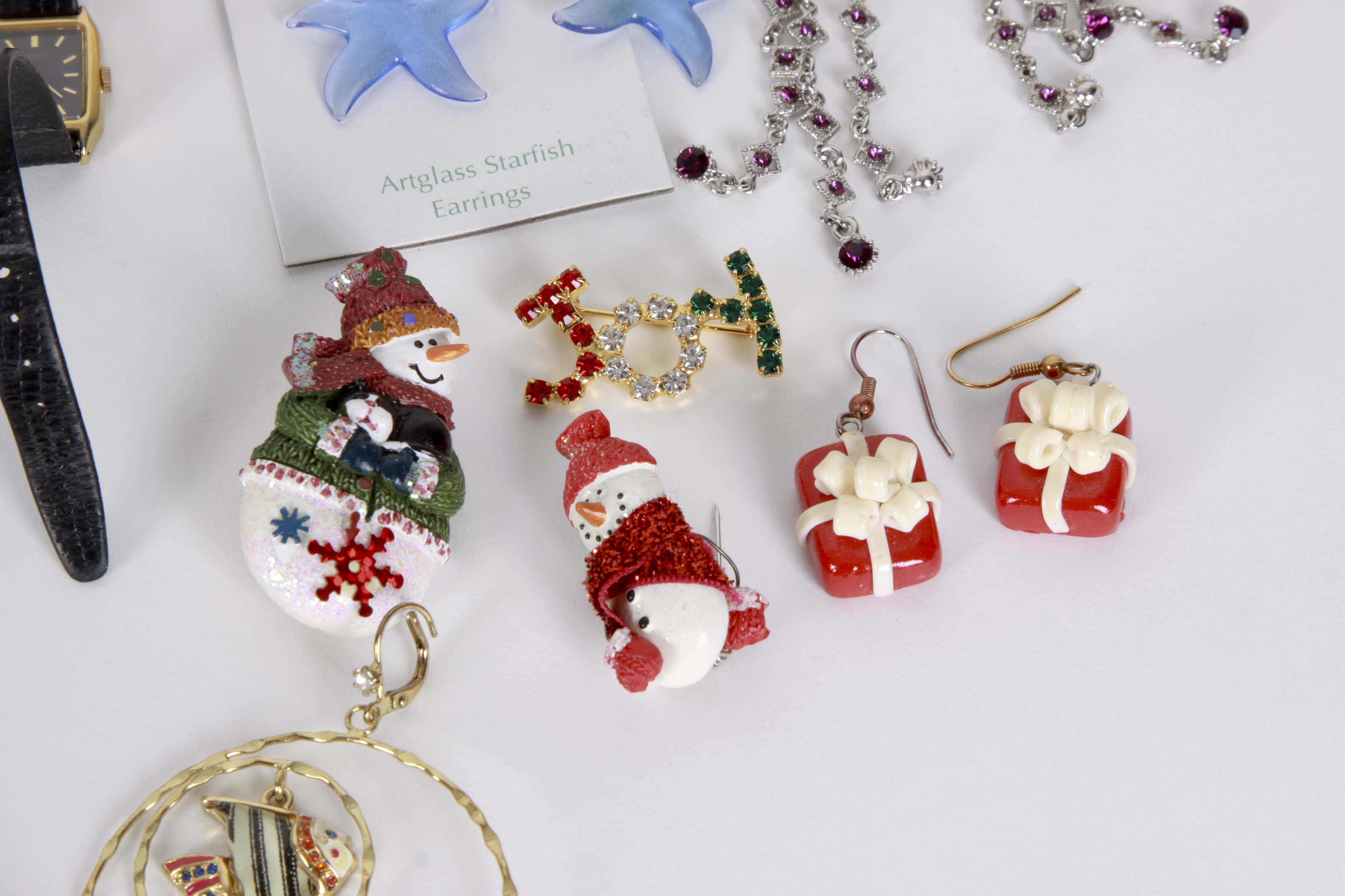 Assortment of Costume Jewelry