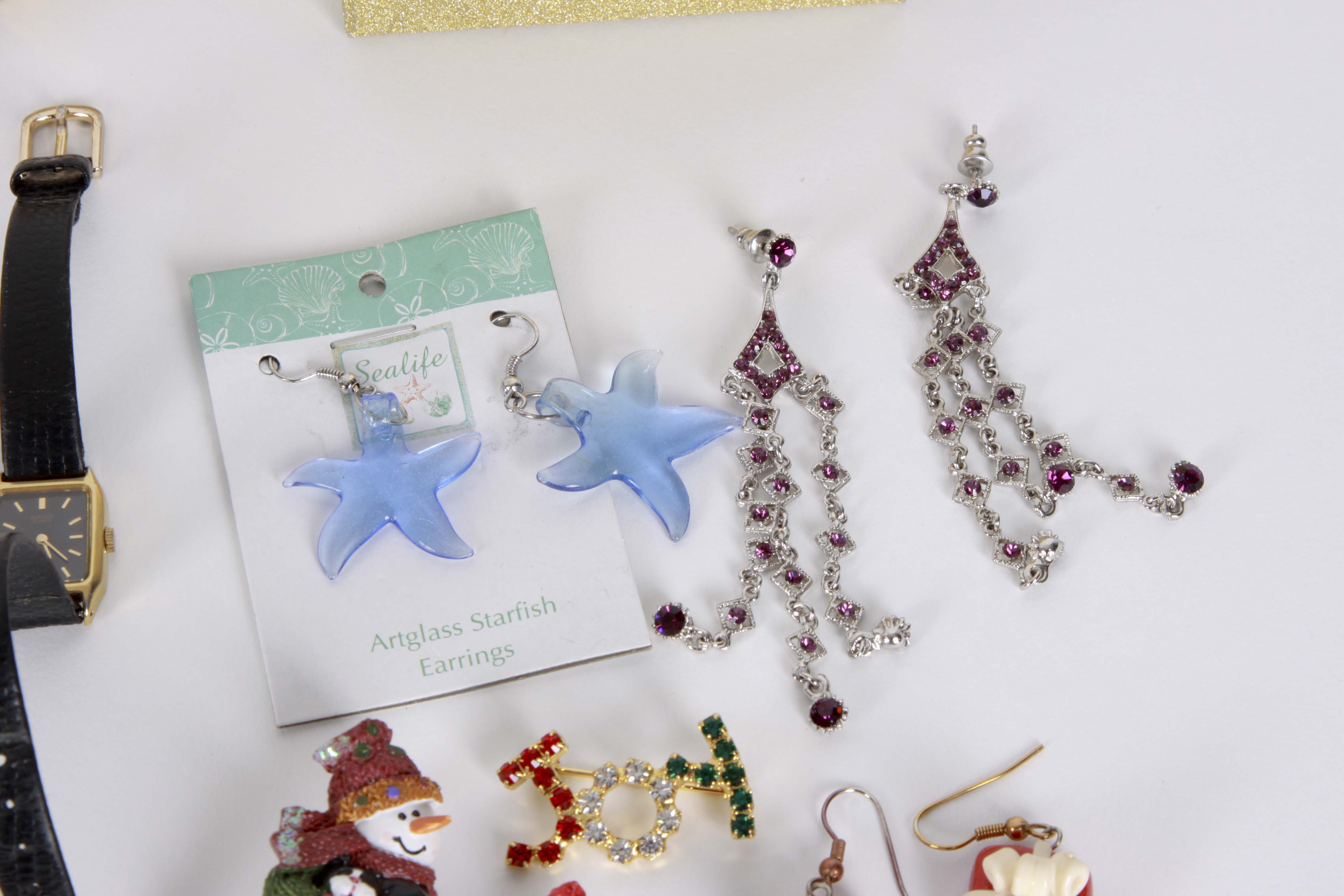 Assortment of Costume Jewelry