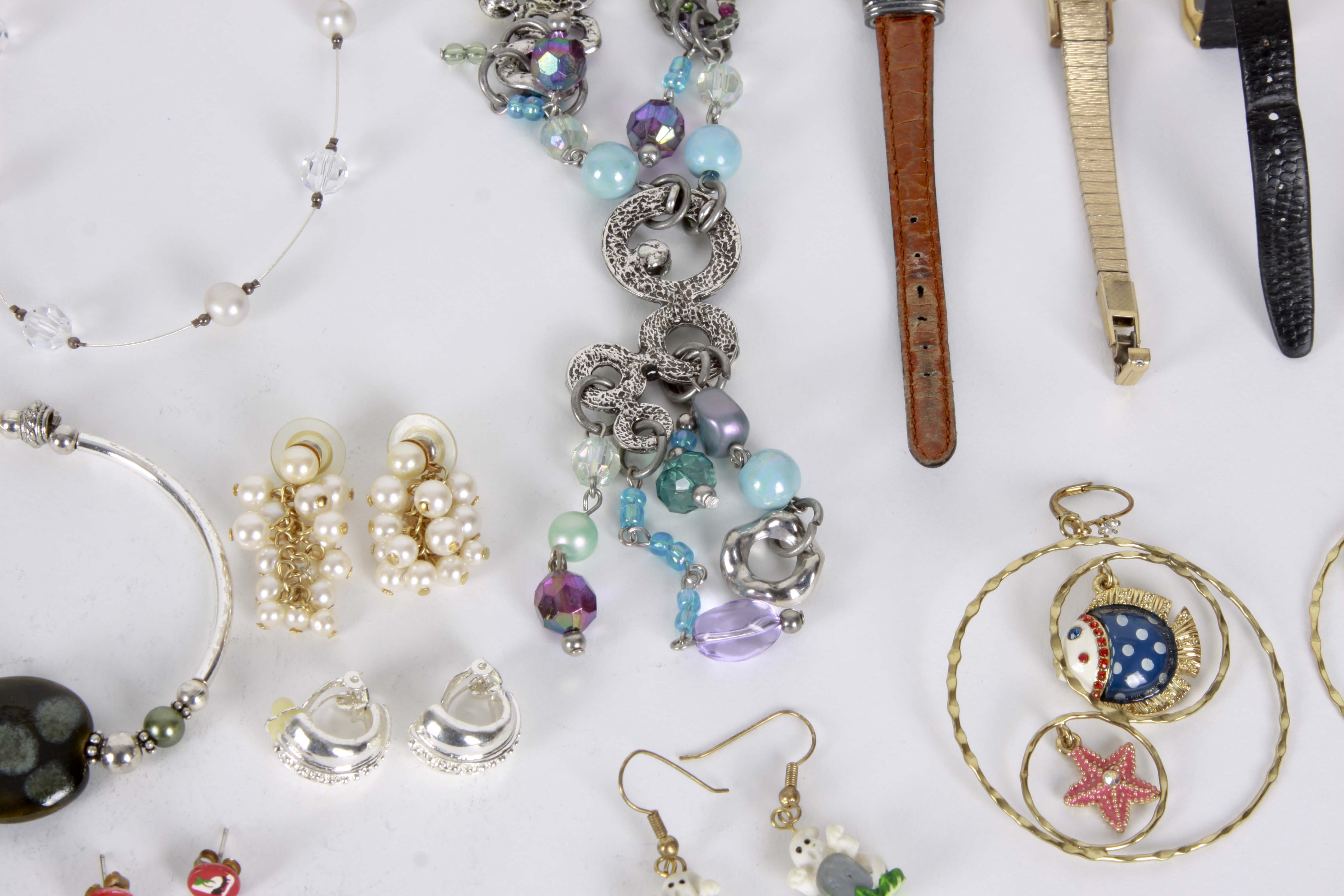 Assortment of Costume Jewelry