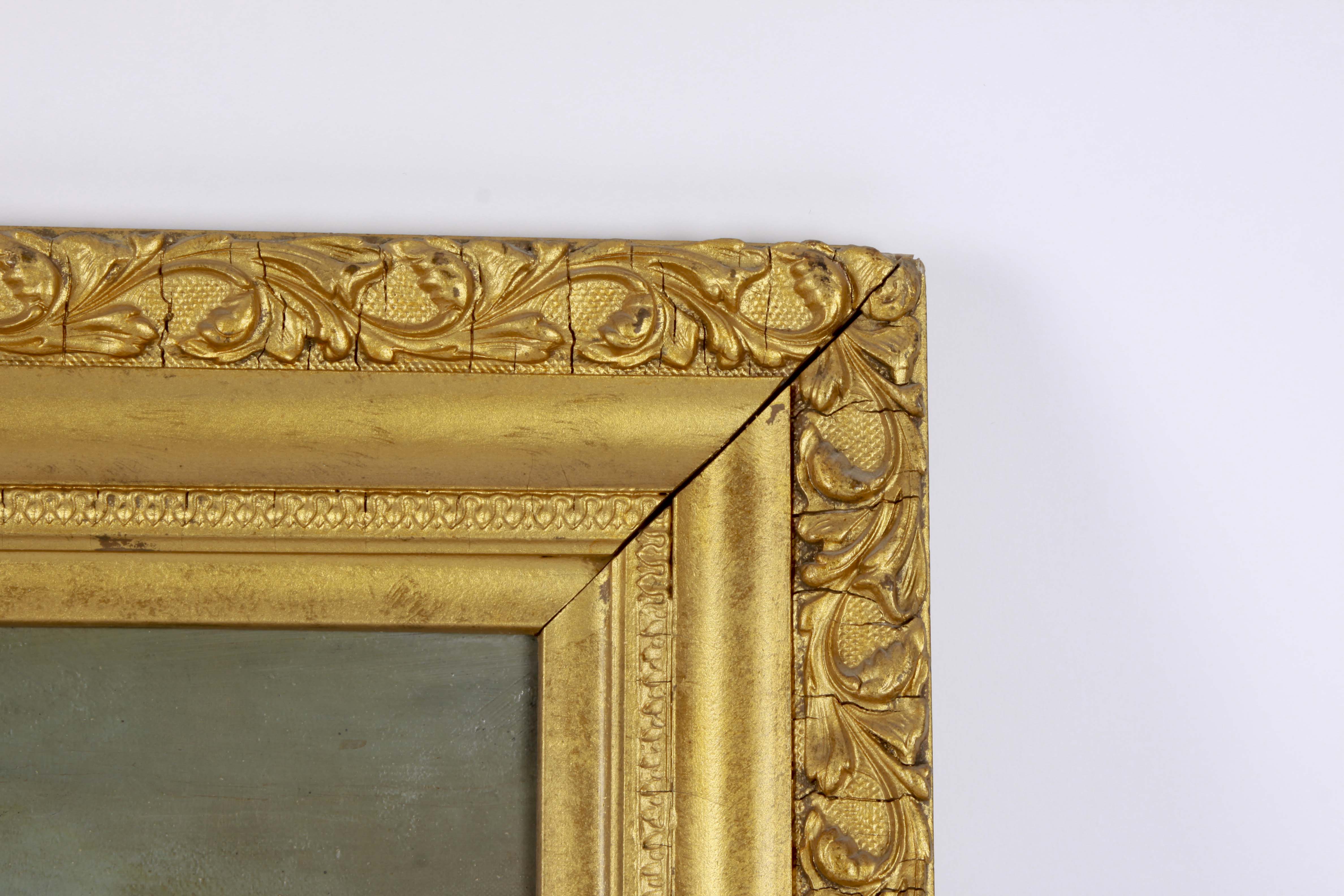 G. Barton Oil Painting of a Farm Scene