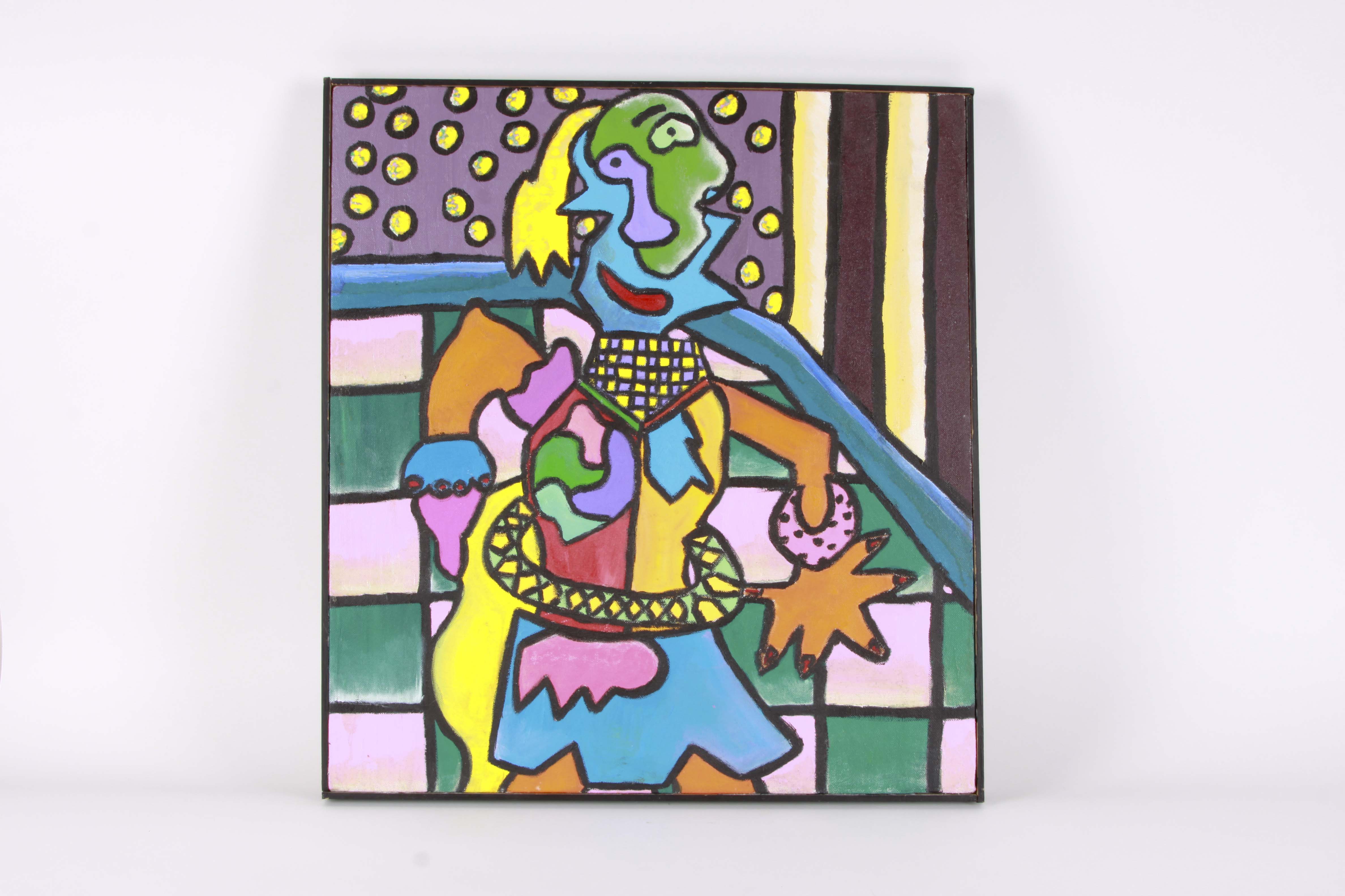 Liz Deardorf Acrylic Painting "Let's Dance"