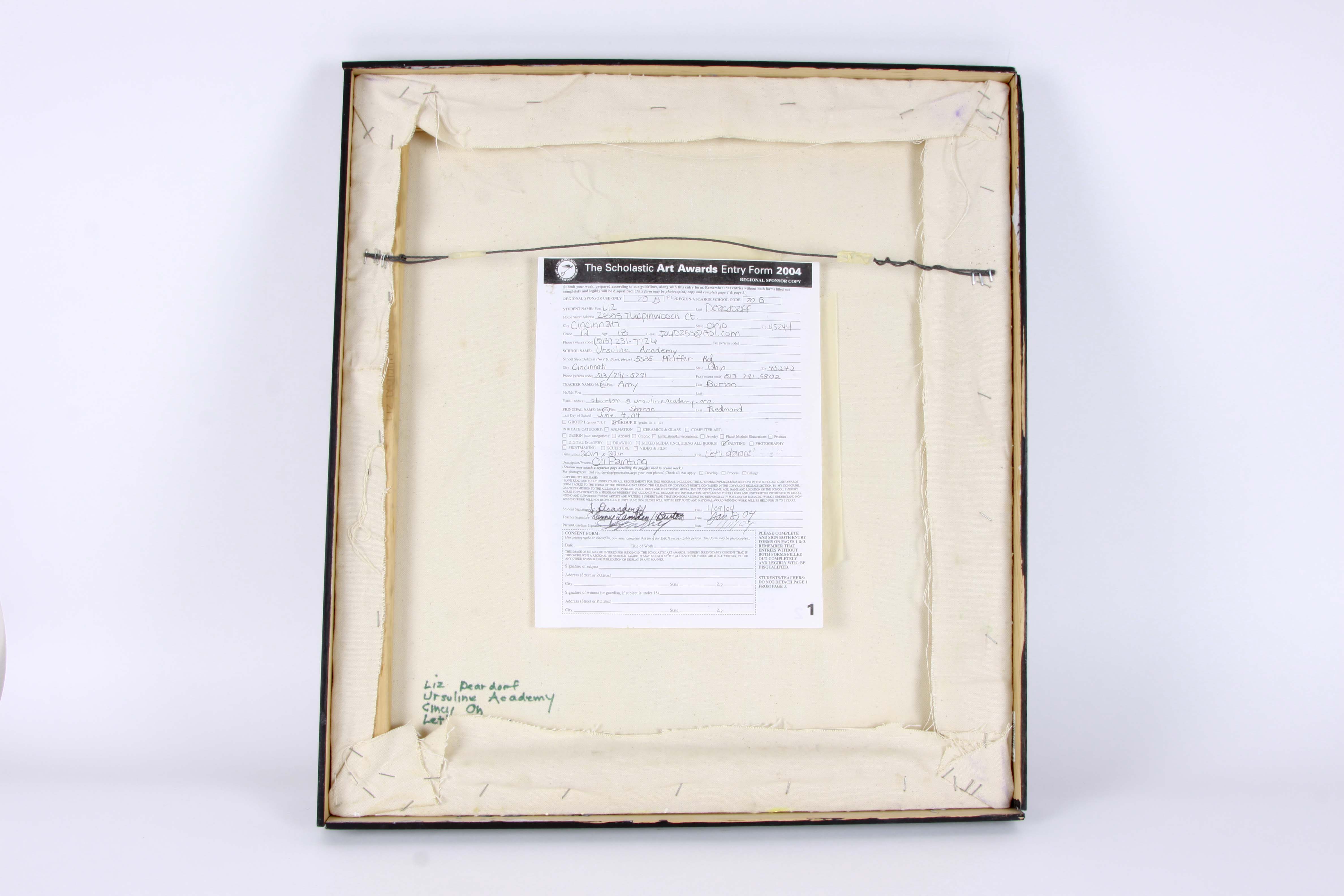 Liz Deardorf Acrylic Painting "Let's Dance"