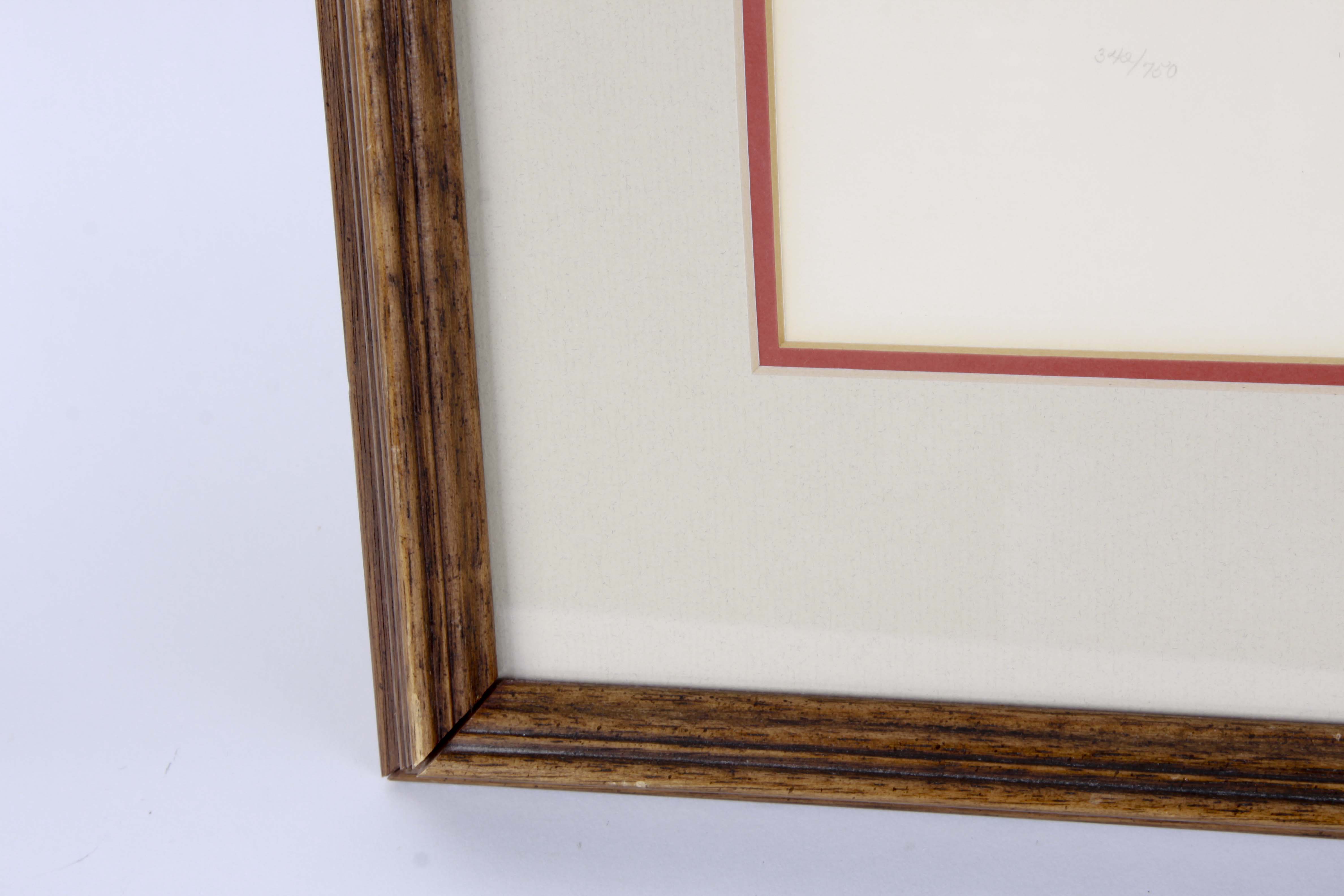 John Ruthven OffSet Lithograph "Rufous Hummingbird"