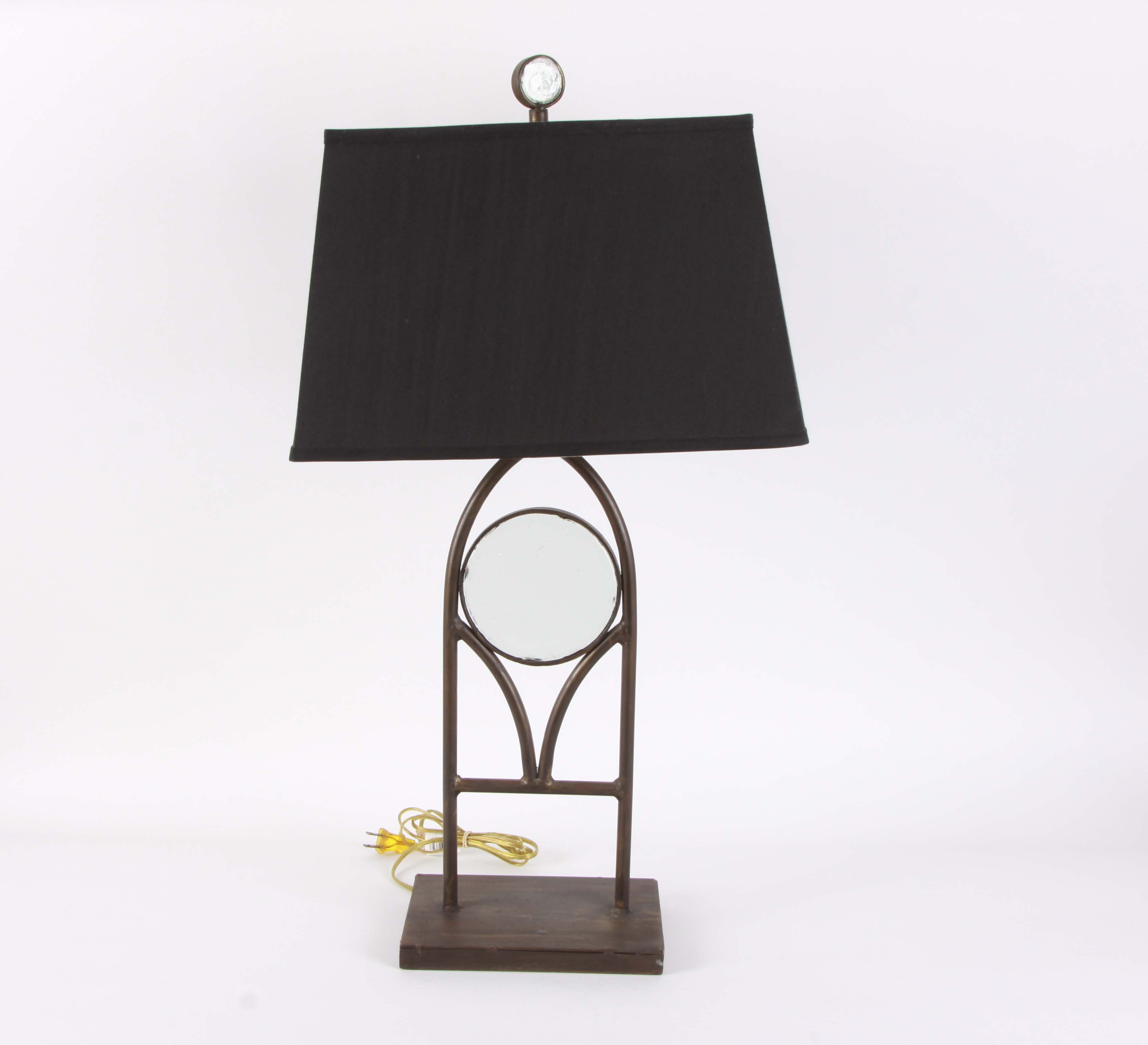 Glass and Metal Lamps