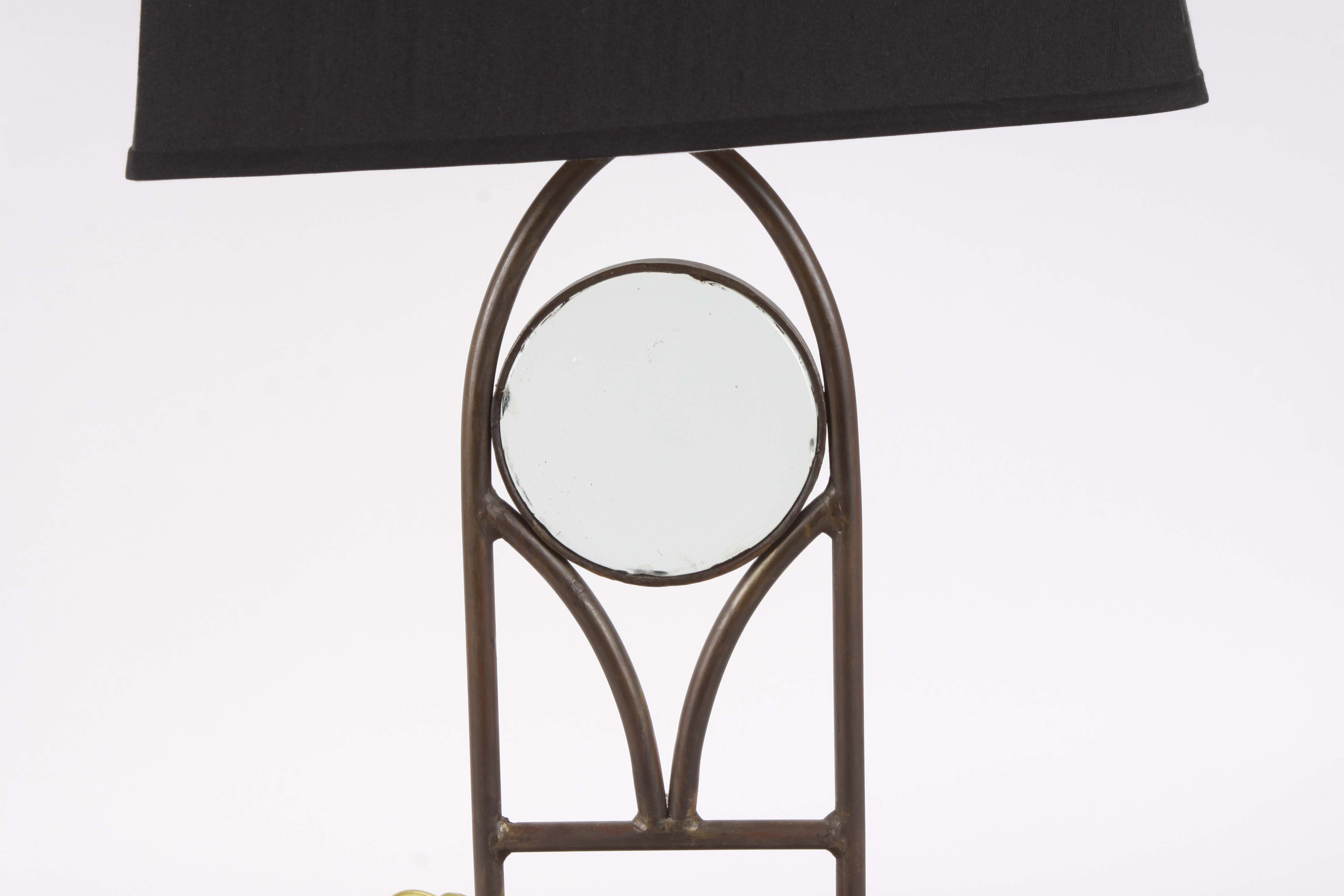 Glass and Metal Lamps