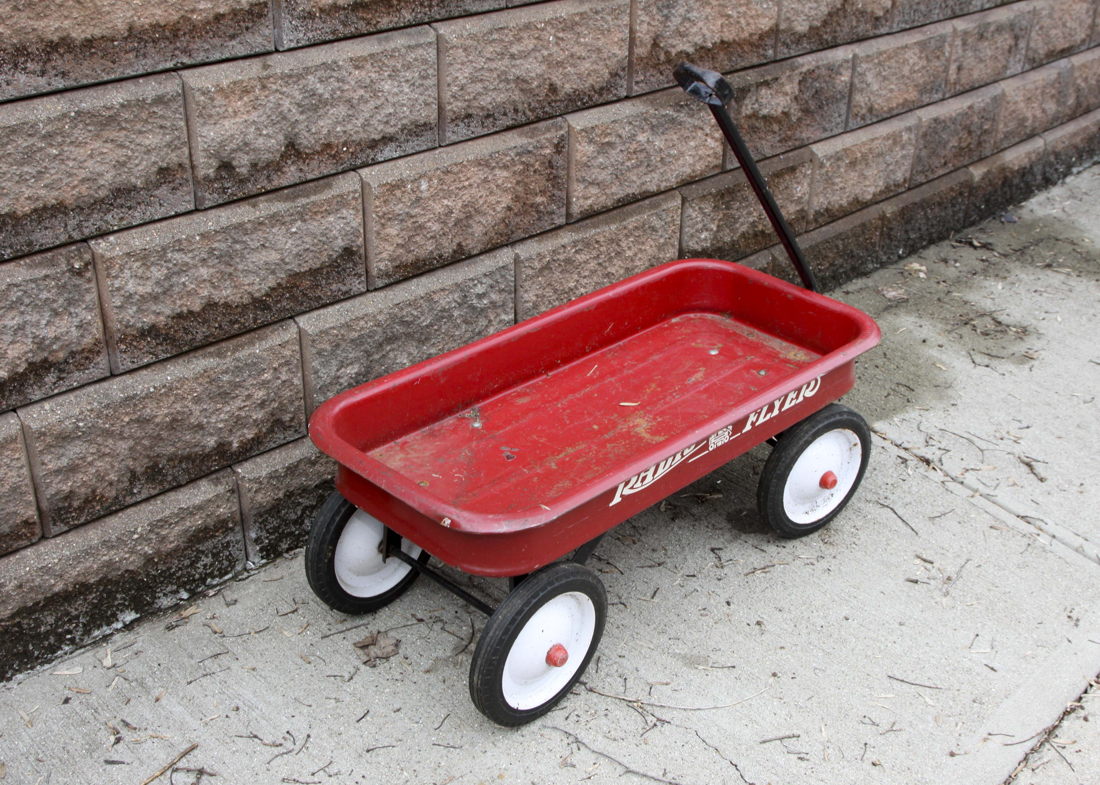 Radio Flyer Wagon and Step2 Child's Play Car