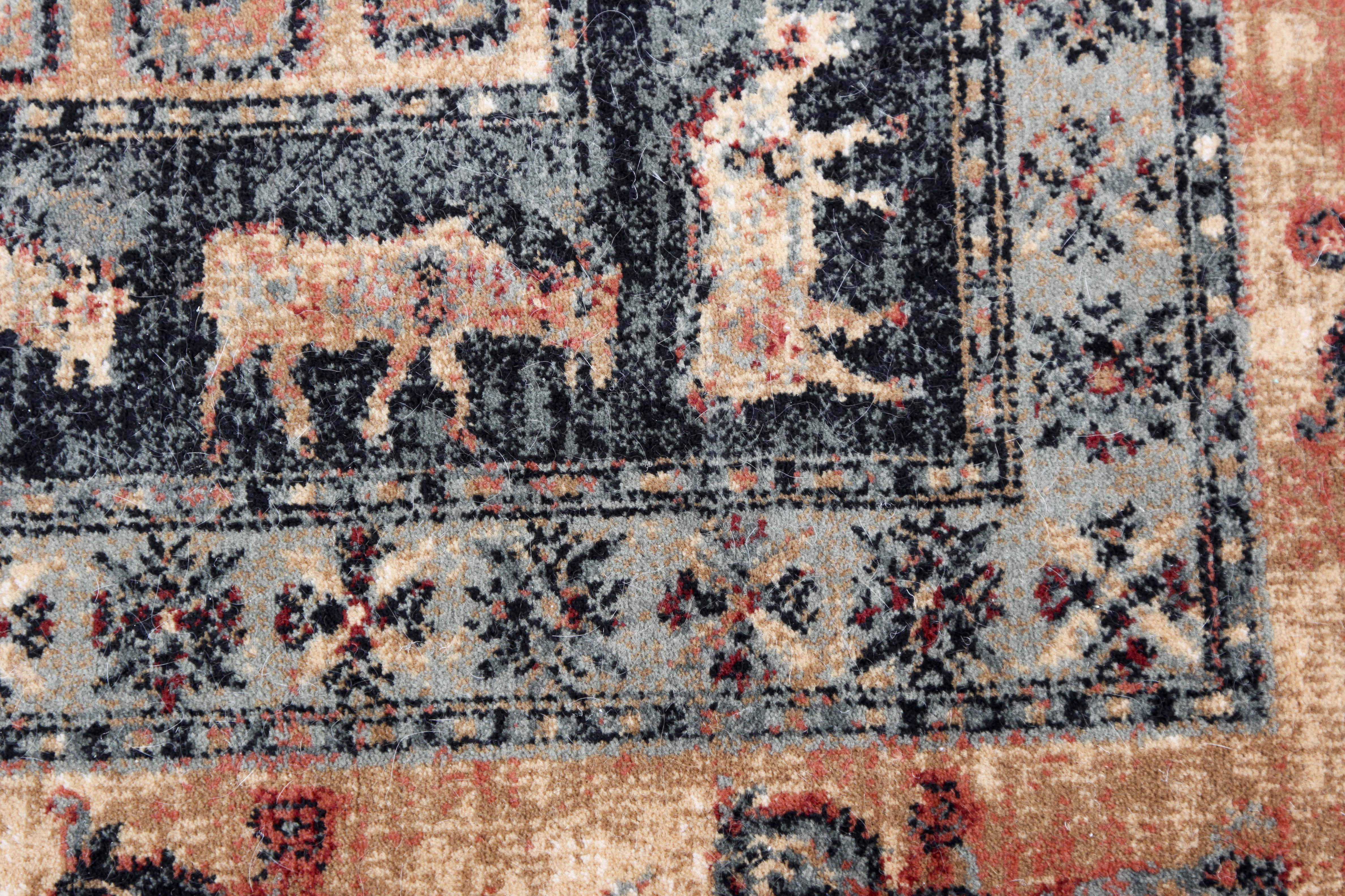 Unusual Machine Woven Couristan "Kashimar" Area Rug